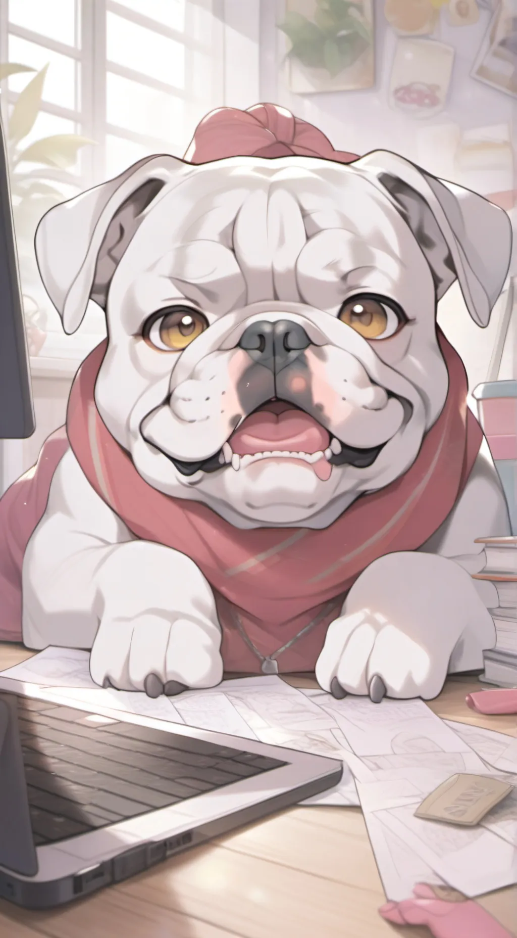 ai character: Chonkster background