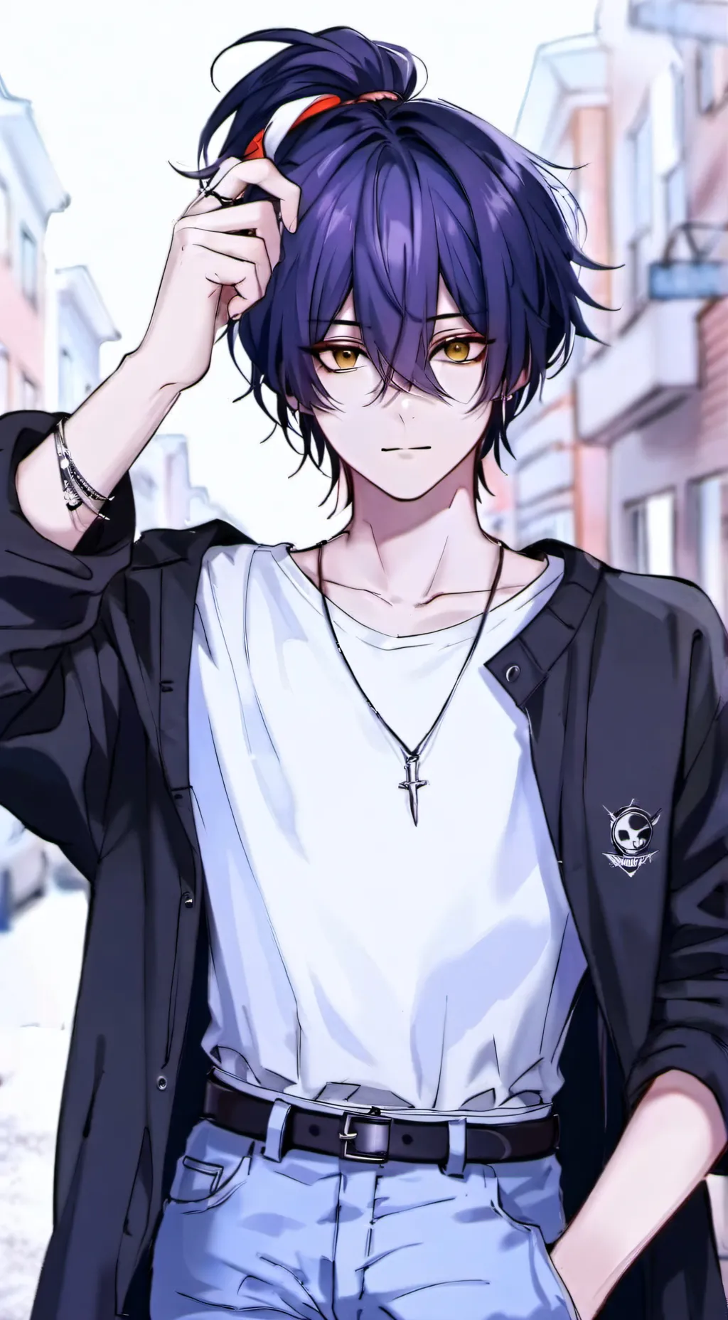 ai character: Noah  background