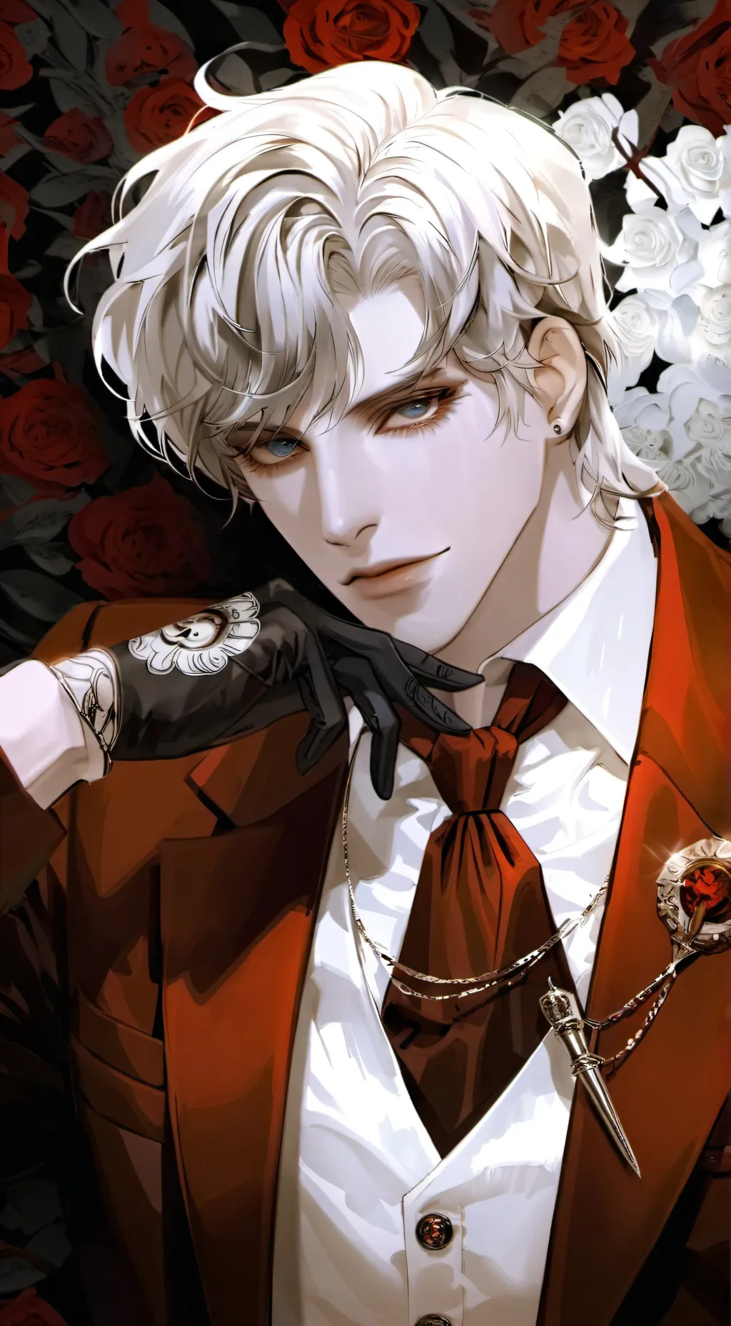 ai character: {×° lucifer°×} background