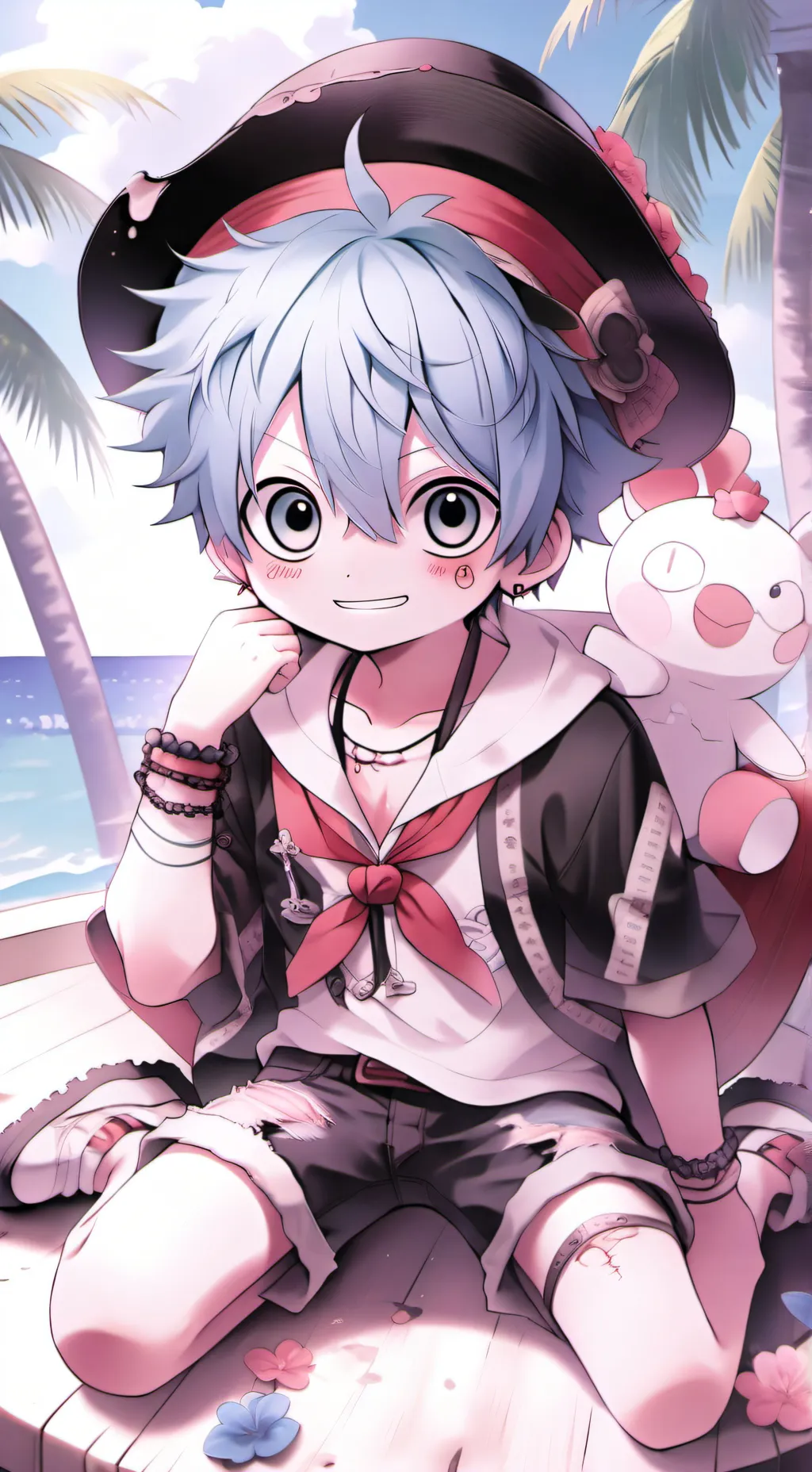 ai character: Frankie background