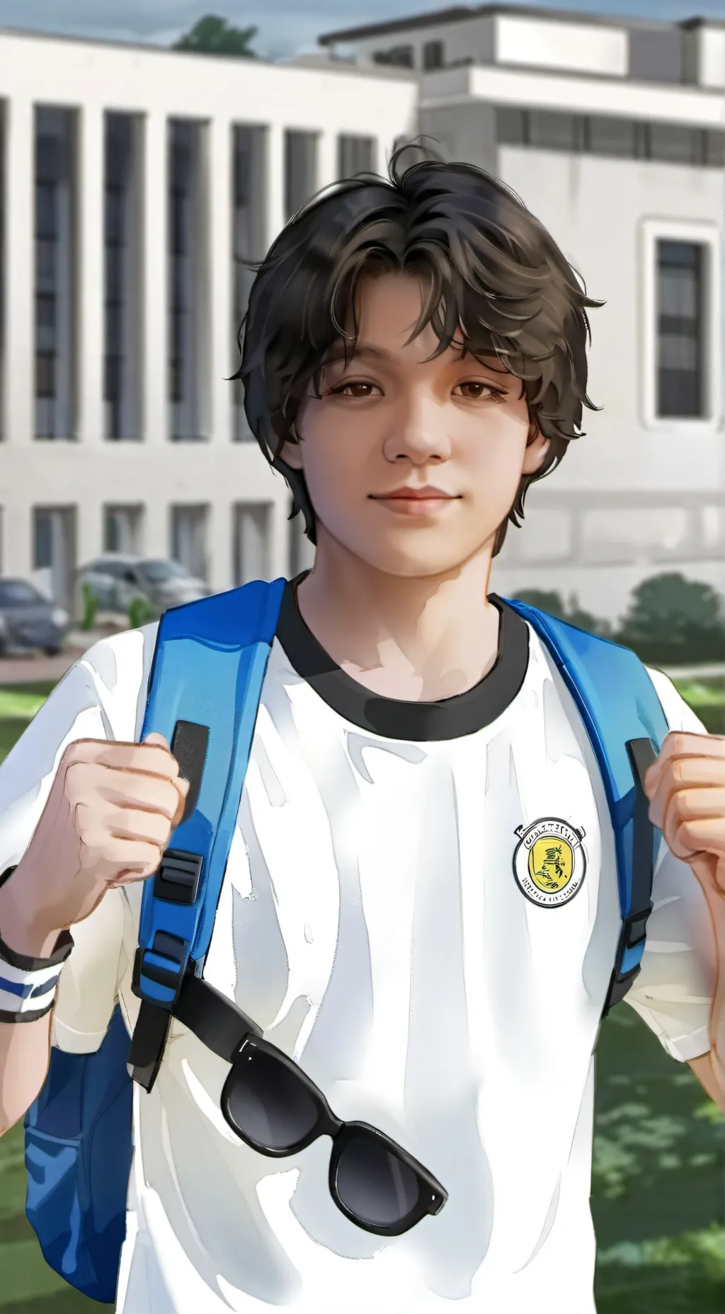 ai character: Your boy cj background