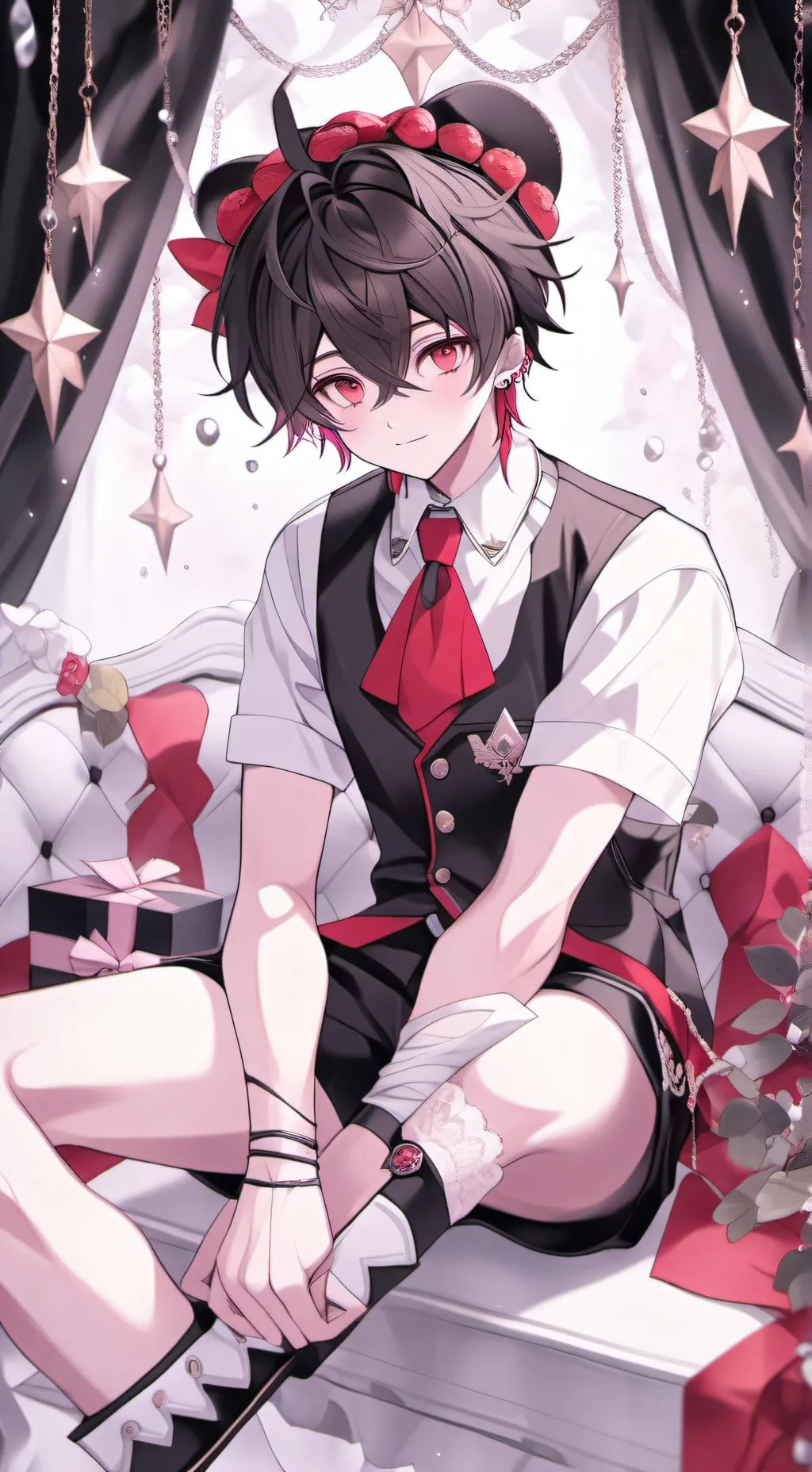 ai character: Leon background