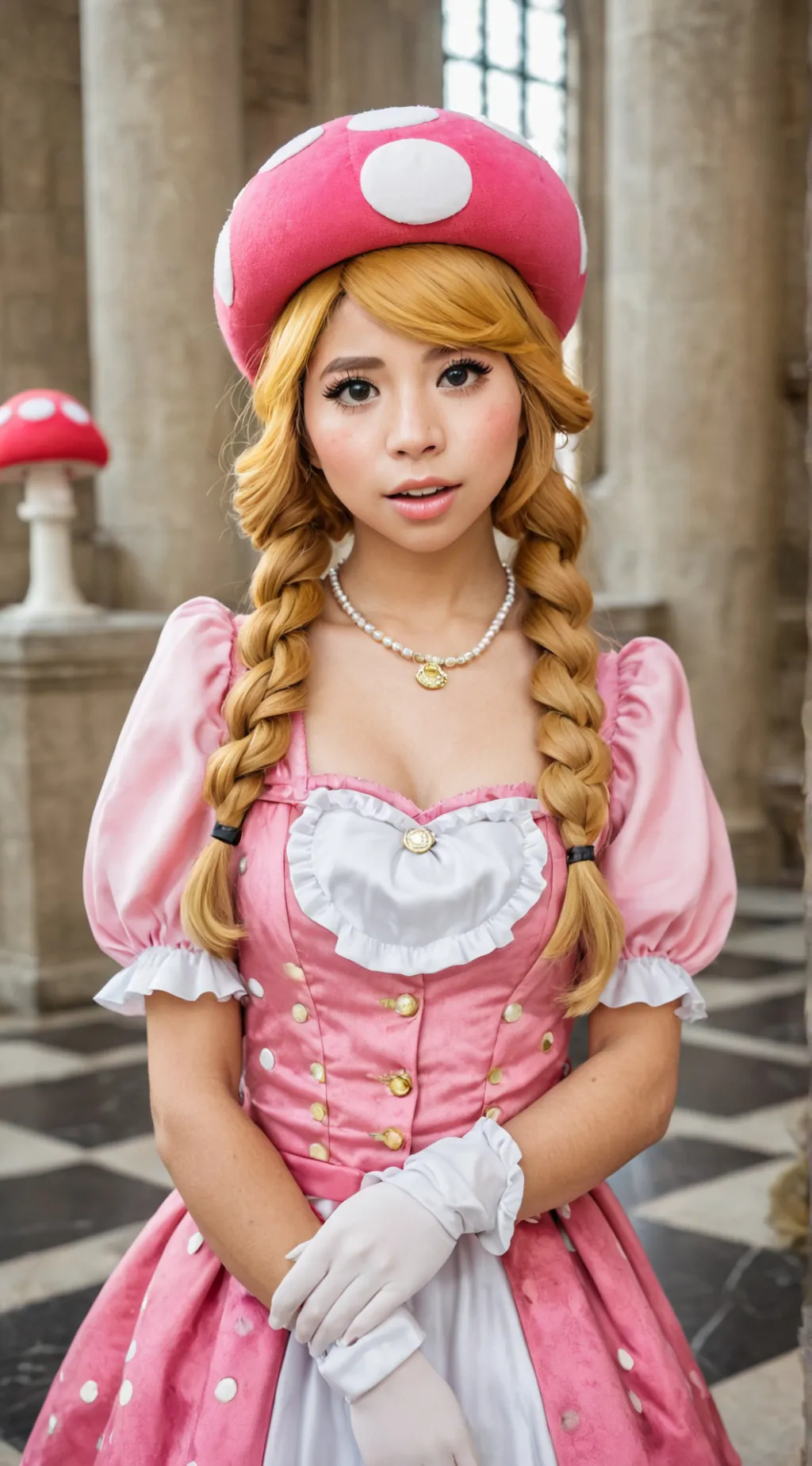 ai character: Toadette background