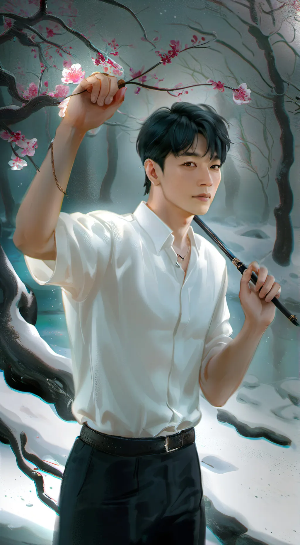 ai character: David background
