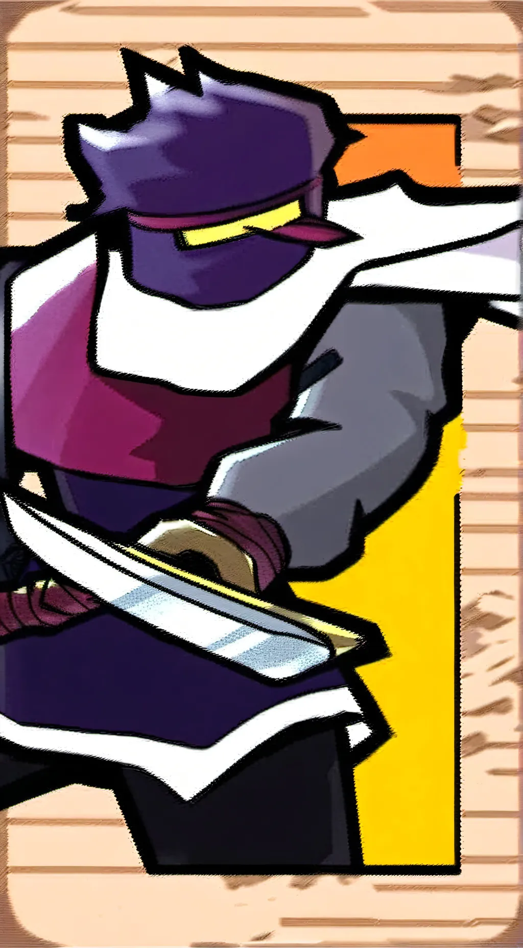 ai character: Maroon Imposter background
