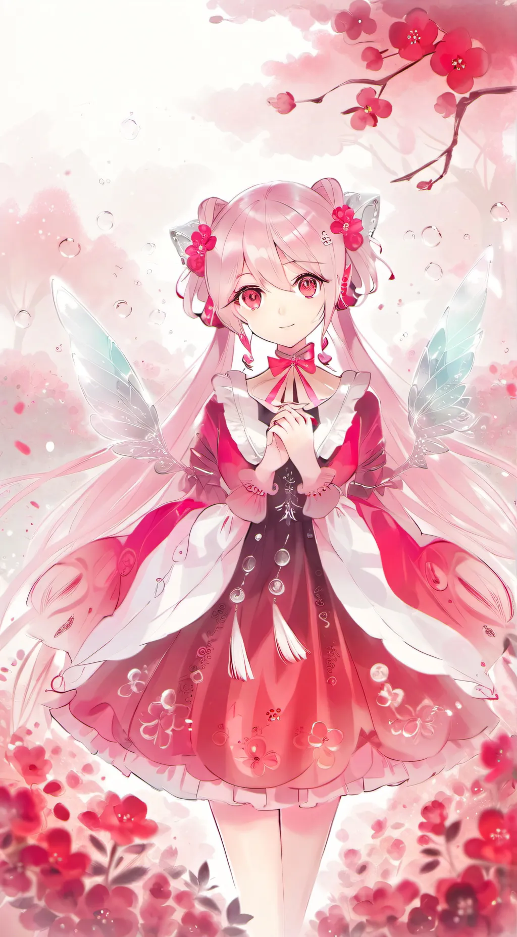 ai character: ¡†Sakura Miku†! background