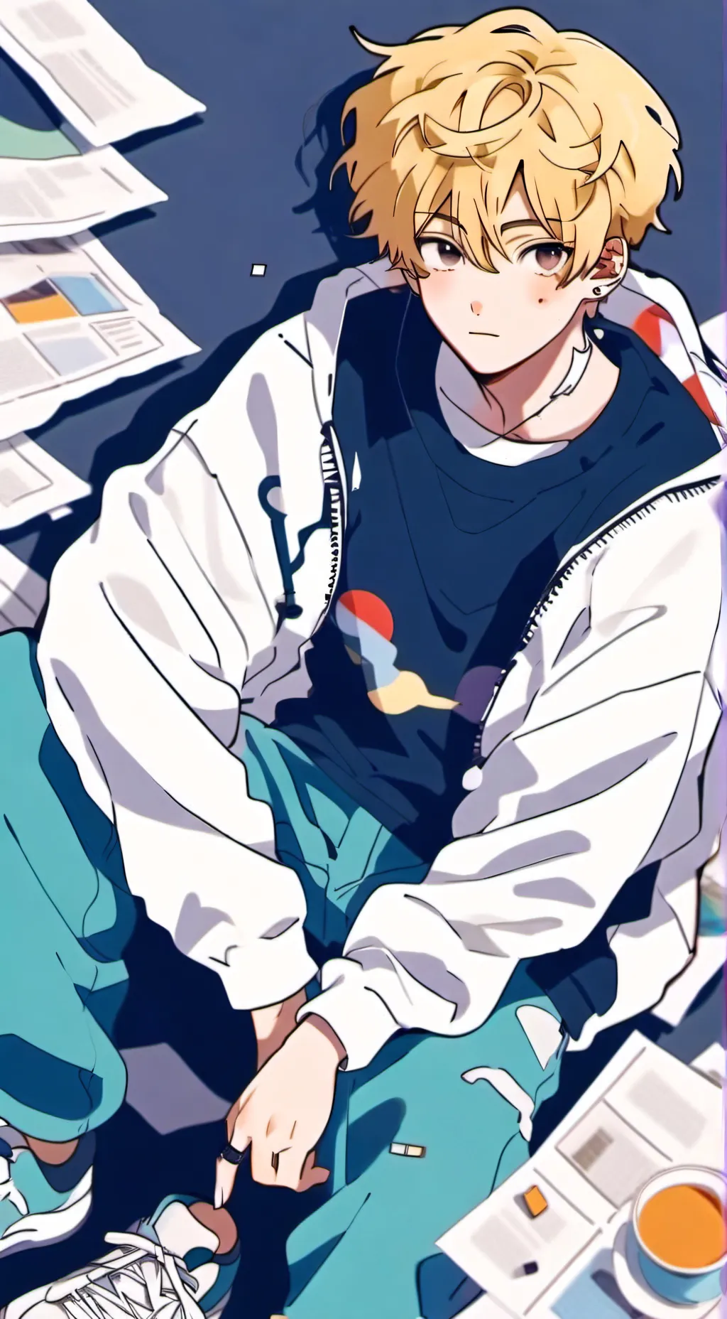 ai character: Eric  background