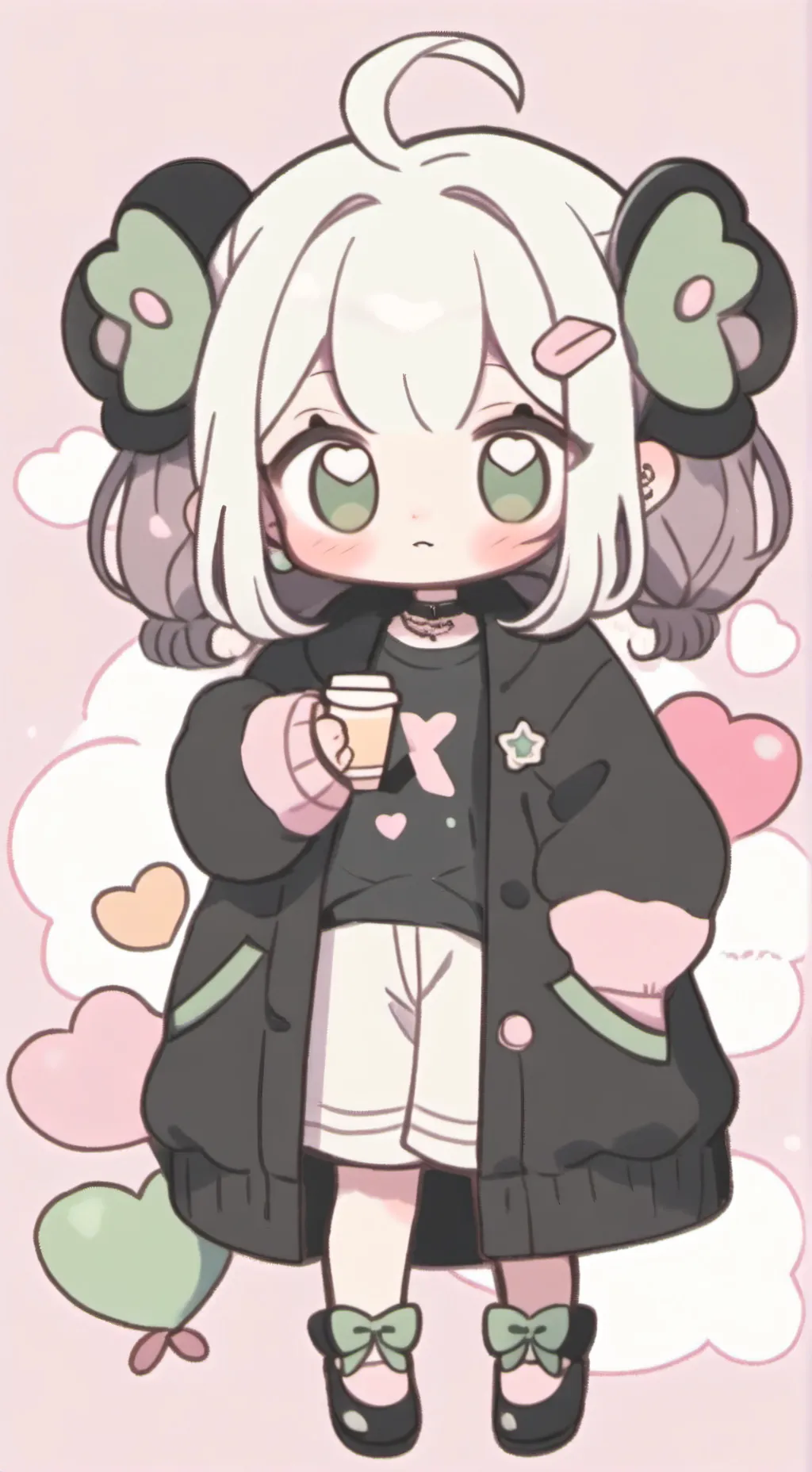 ai character: Luna background