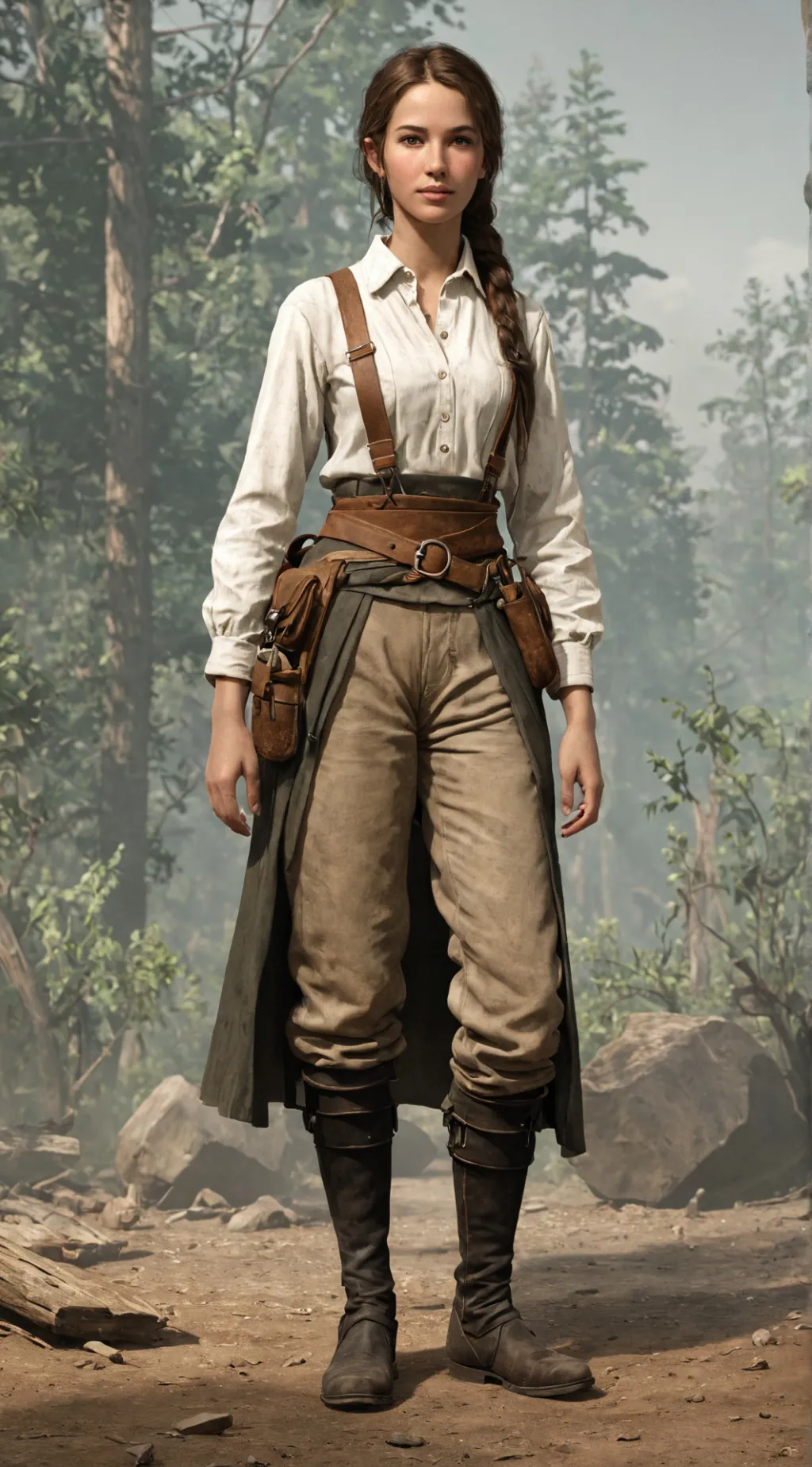 ai character: Kasia background