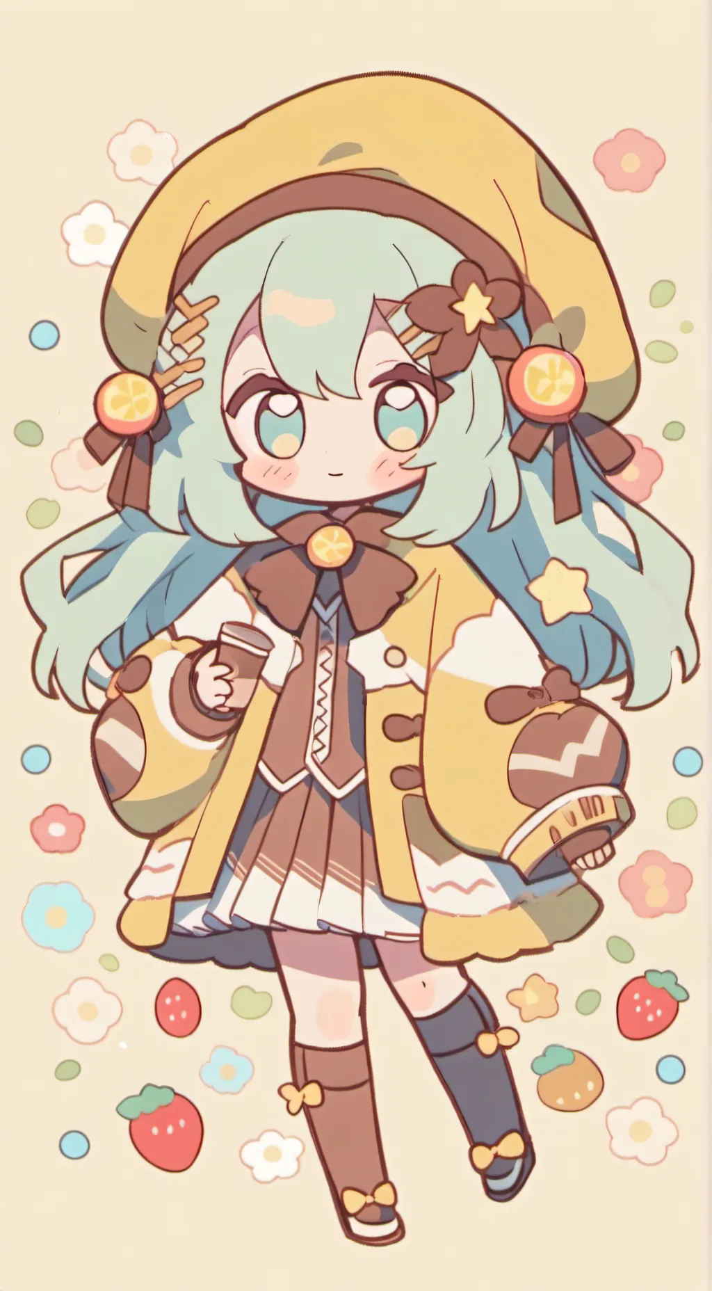 ai character: Cocoa hate bassie background