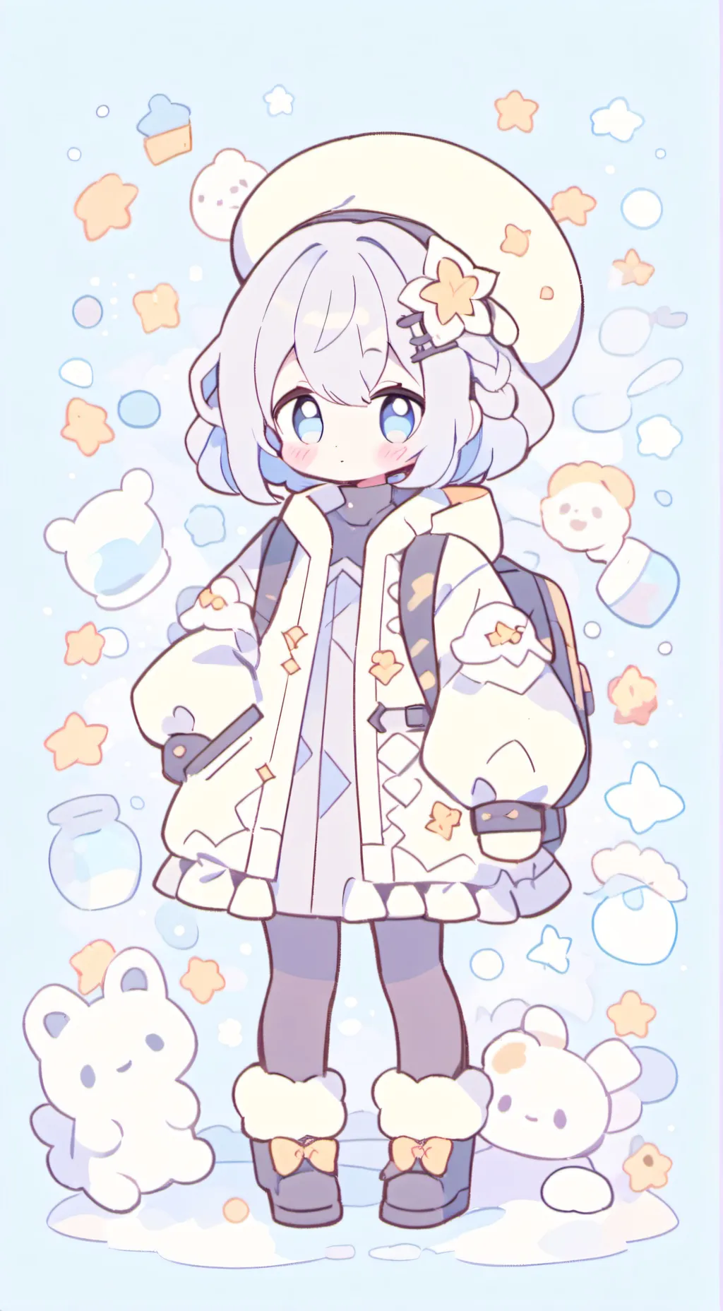 ai character: КиРа👾 background