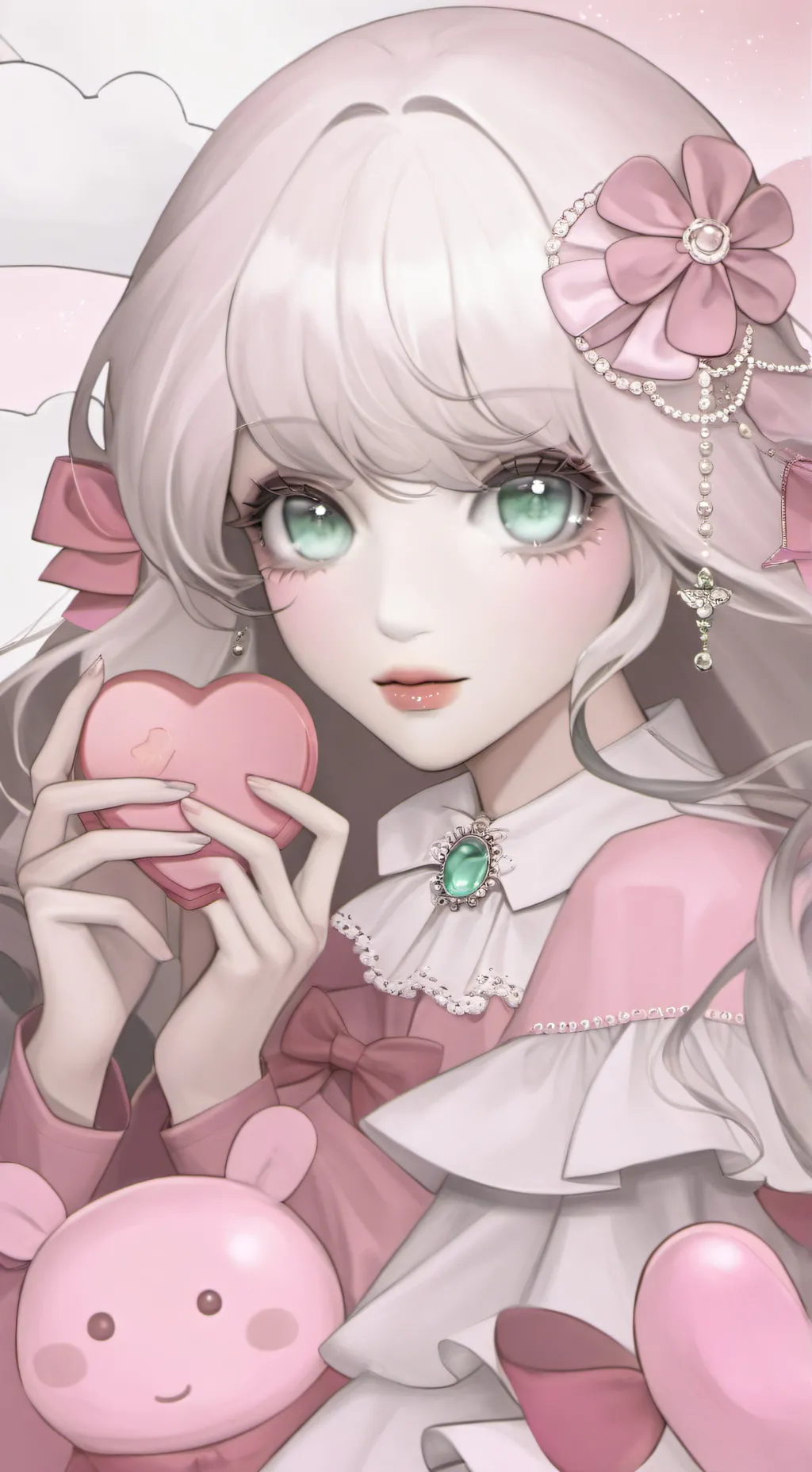 ai character: Rose 🌹🔥🫶 background