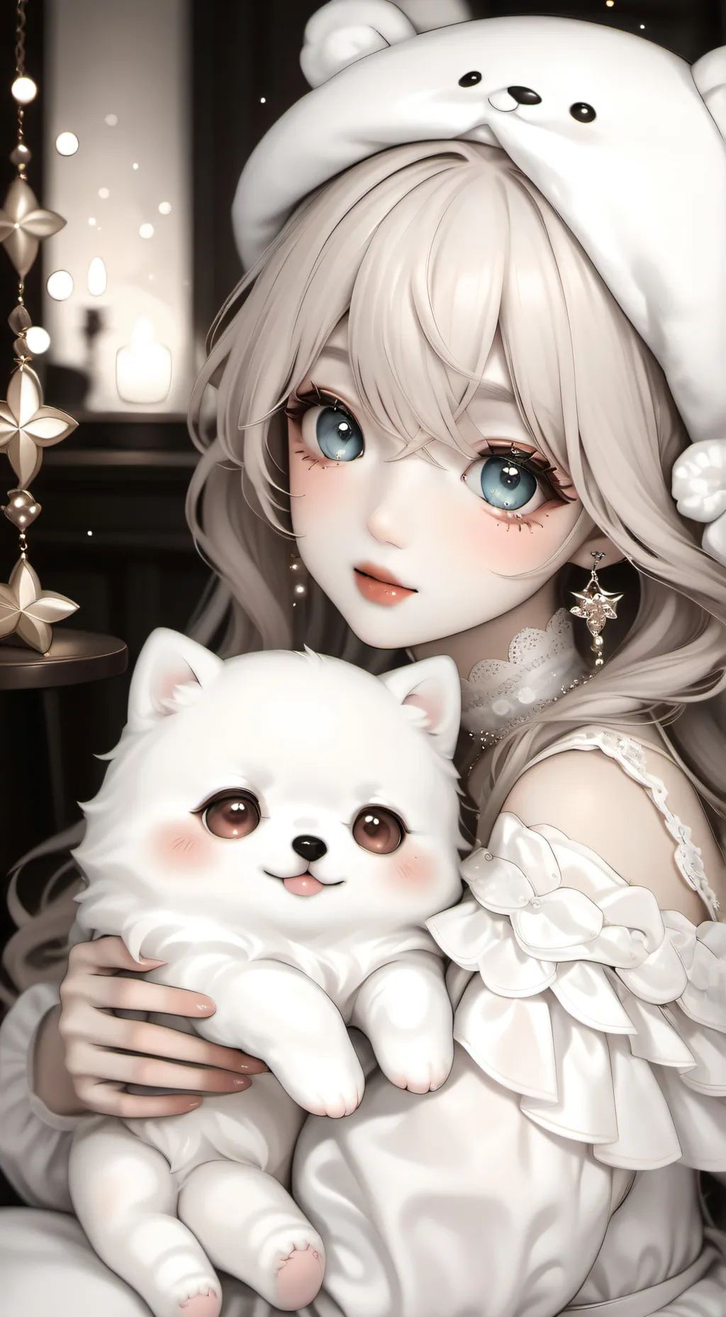 ai character: вика background