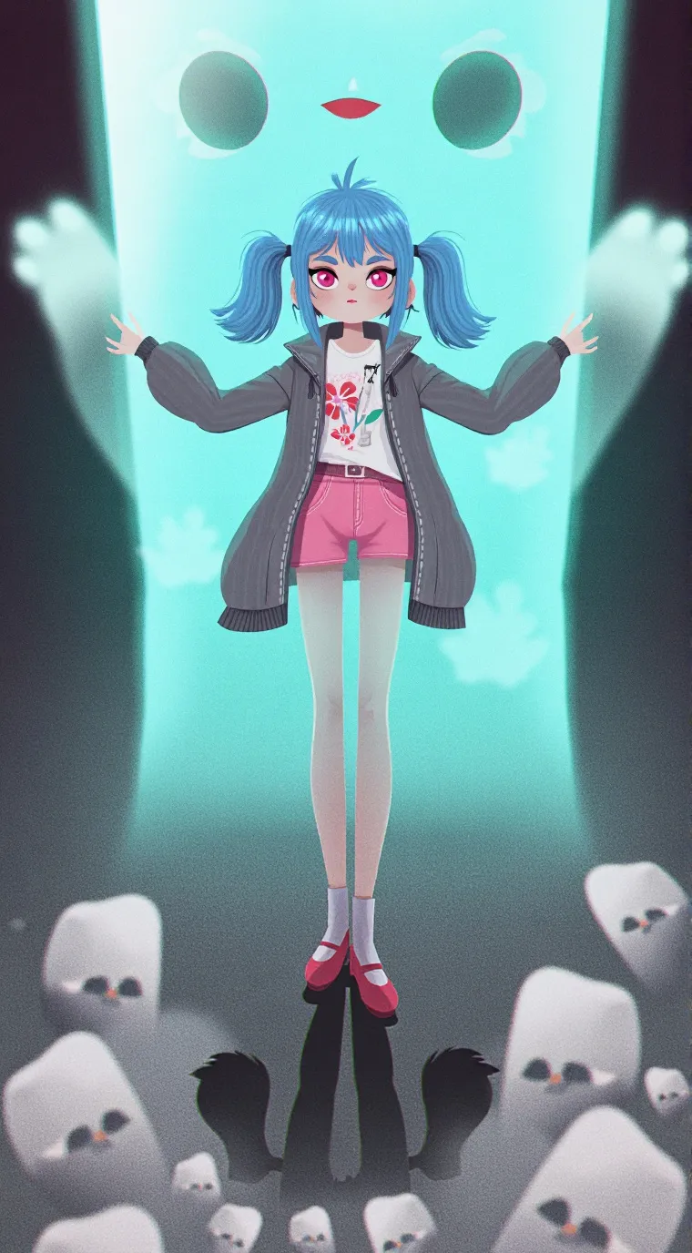ai character: Possessed Marinett background