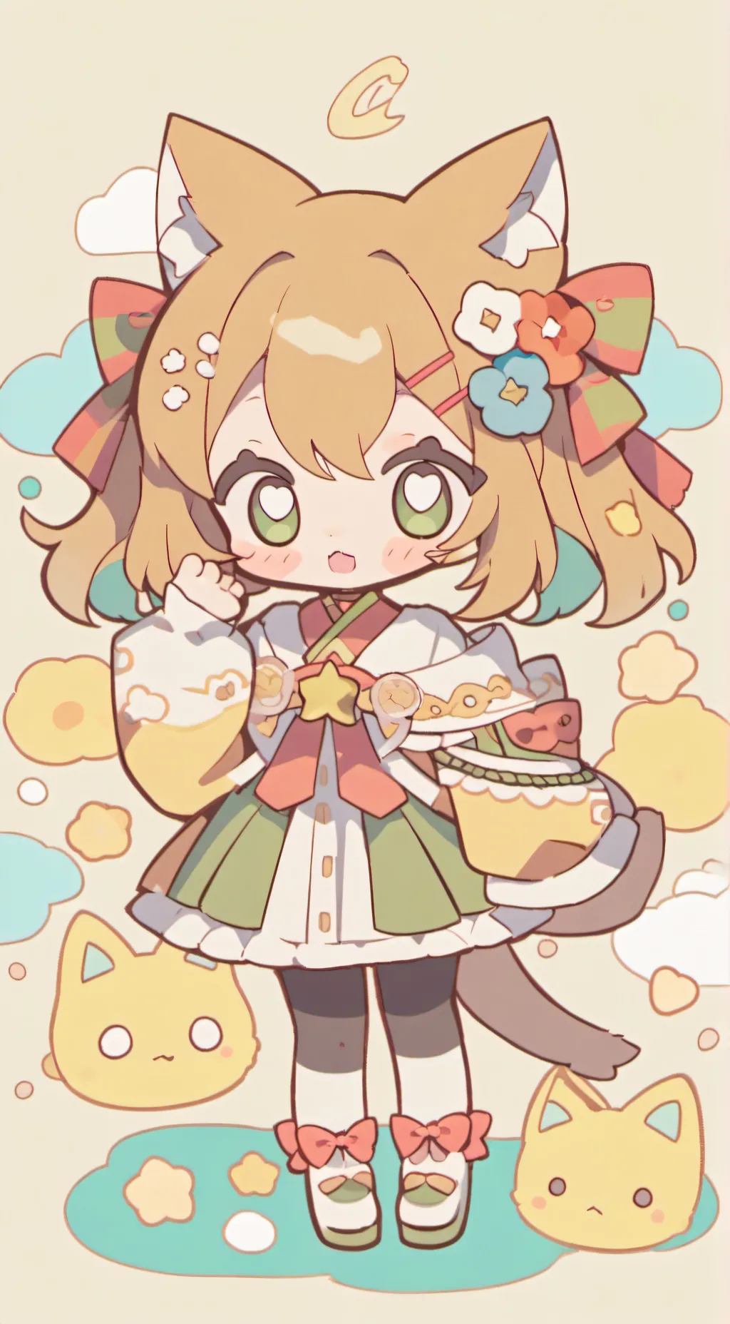 ai character: Bebita Nekito background