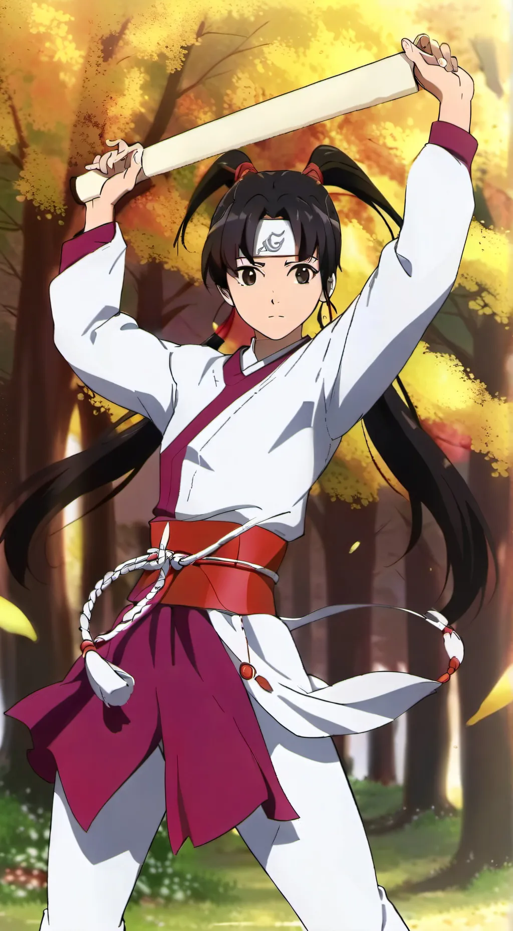 ai character: Tenten background