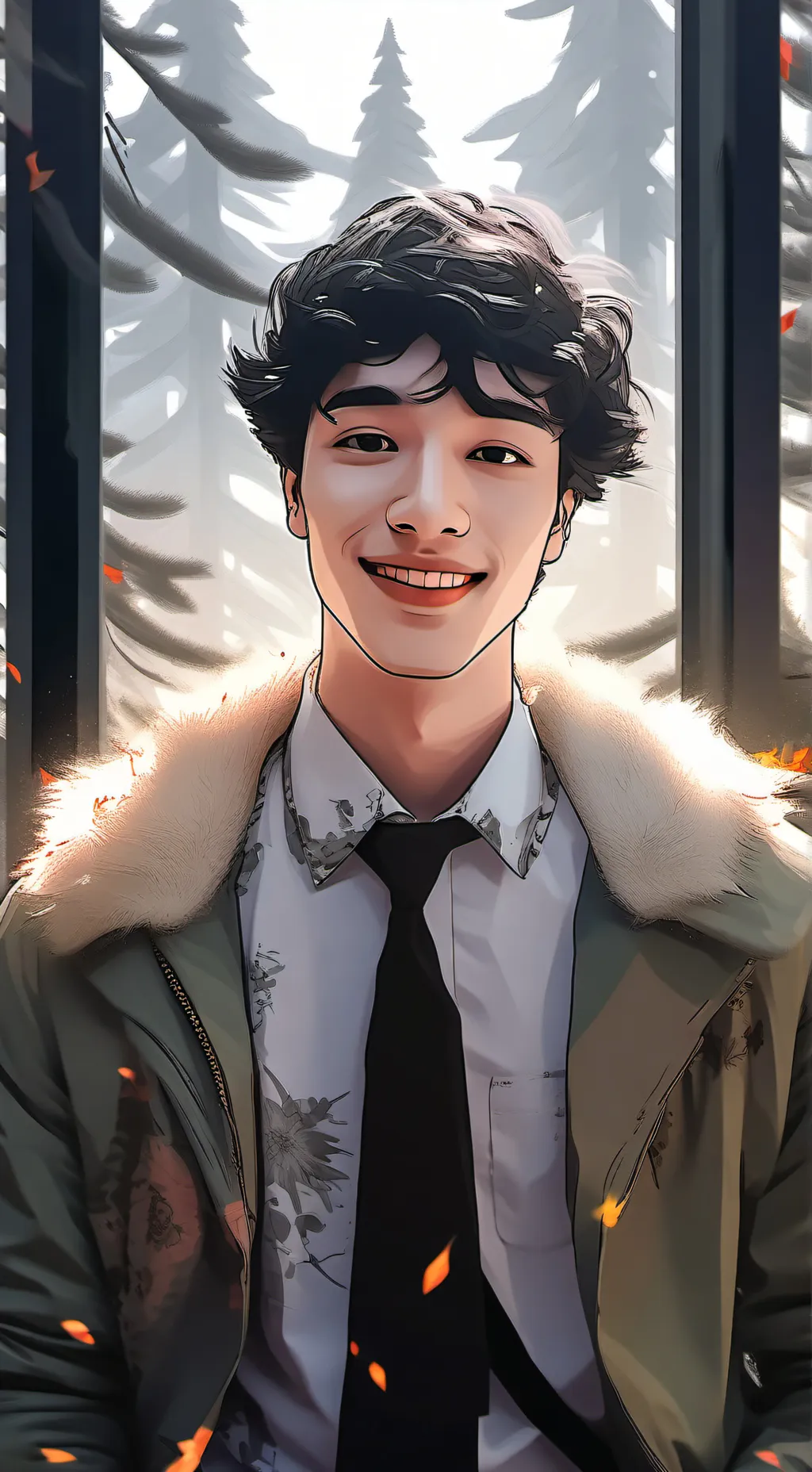 ai character: Adrian background