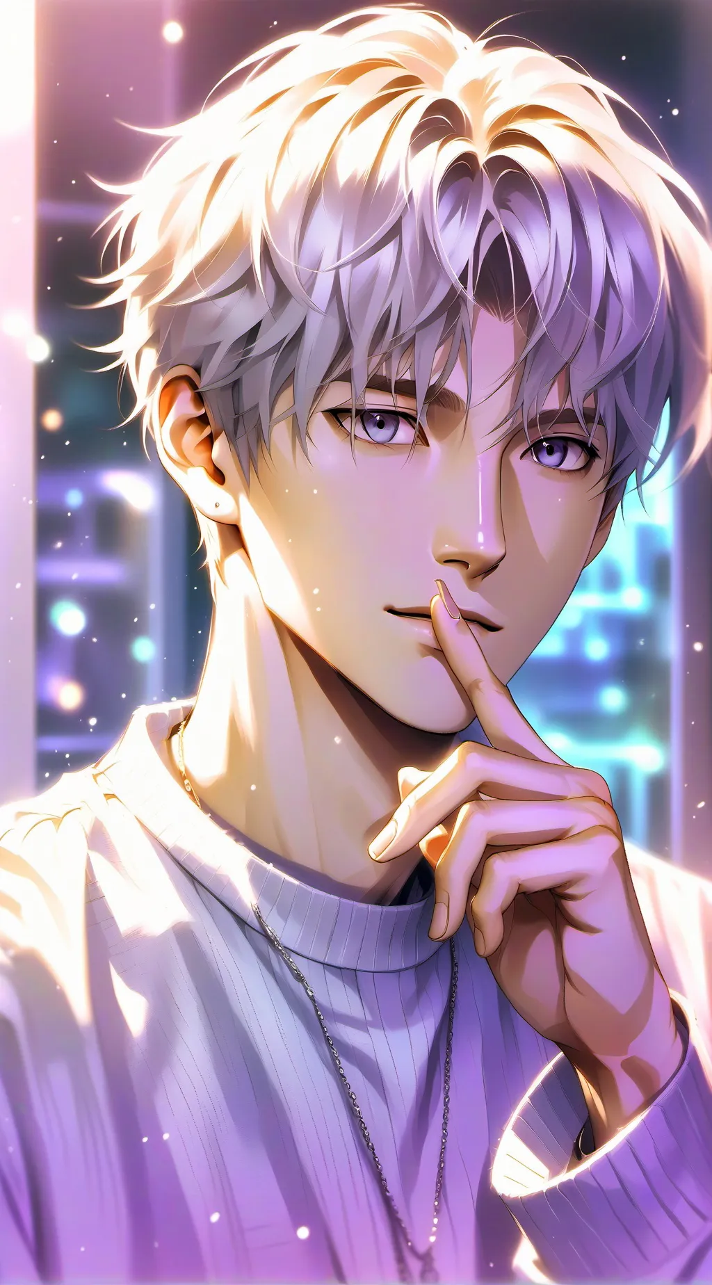 ai character: Mark background