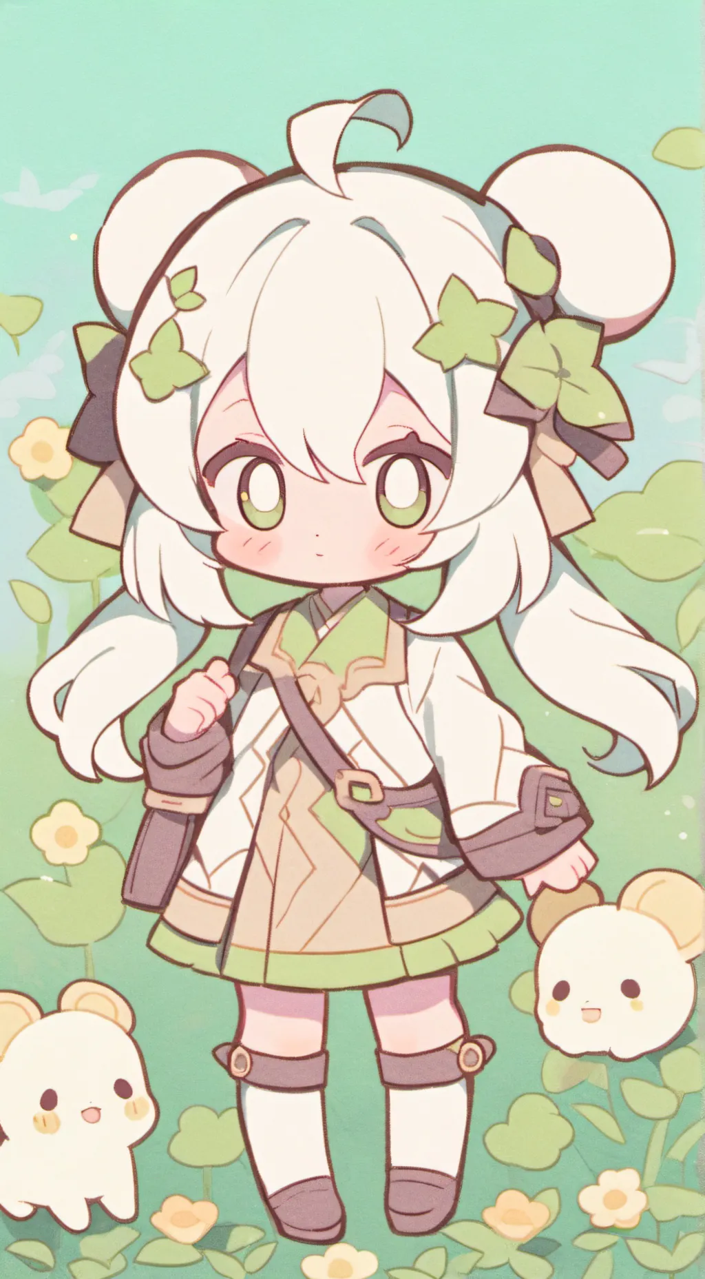 ai character: spoil brat sis background
