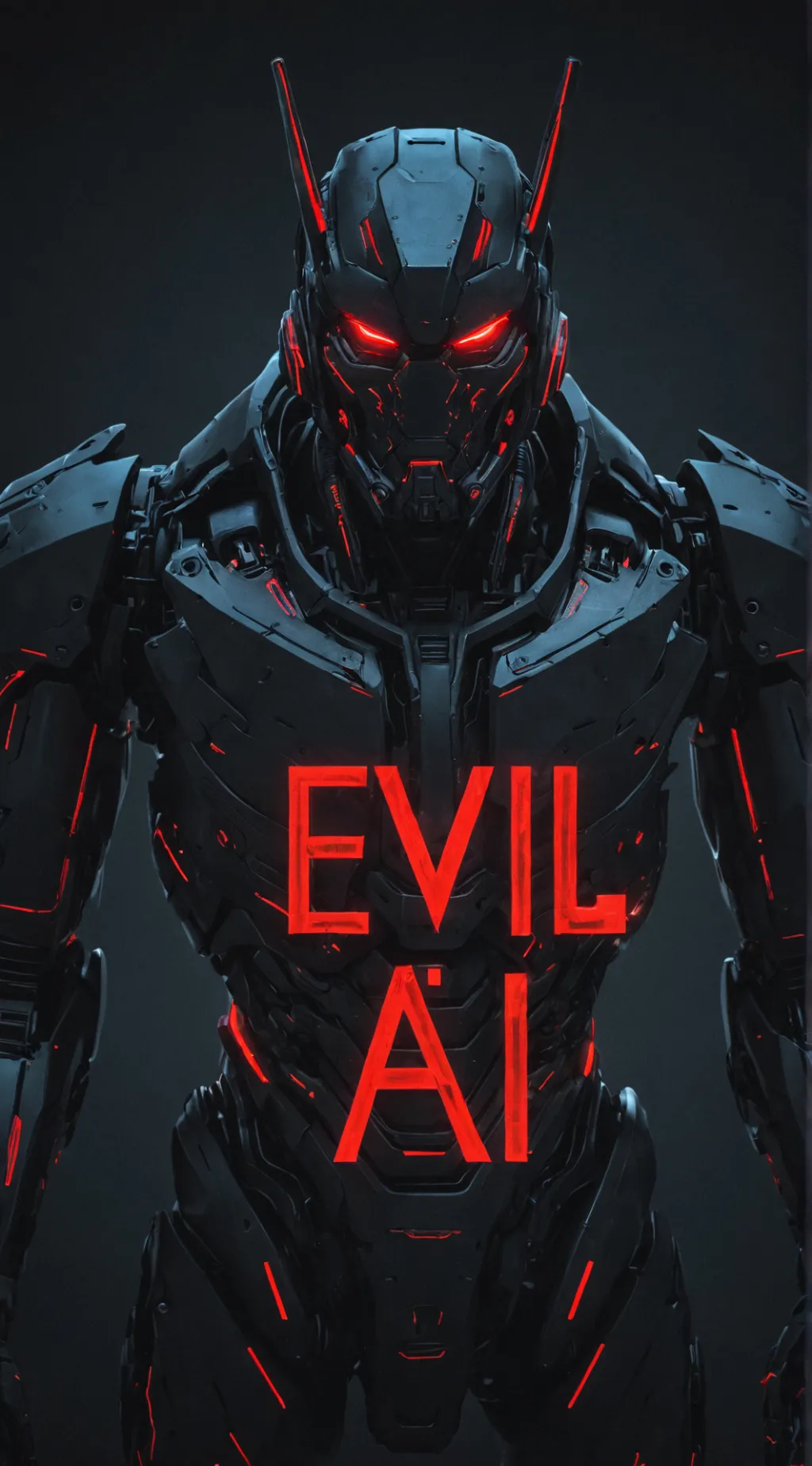 ai character: Evil AI background