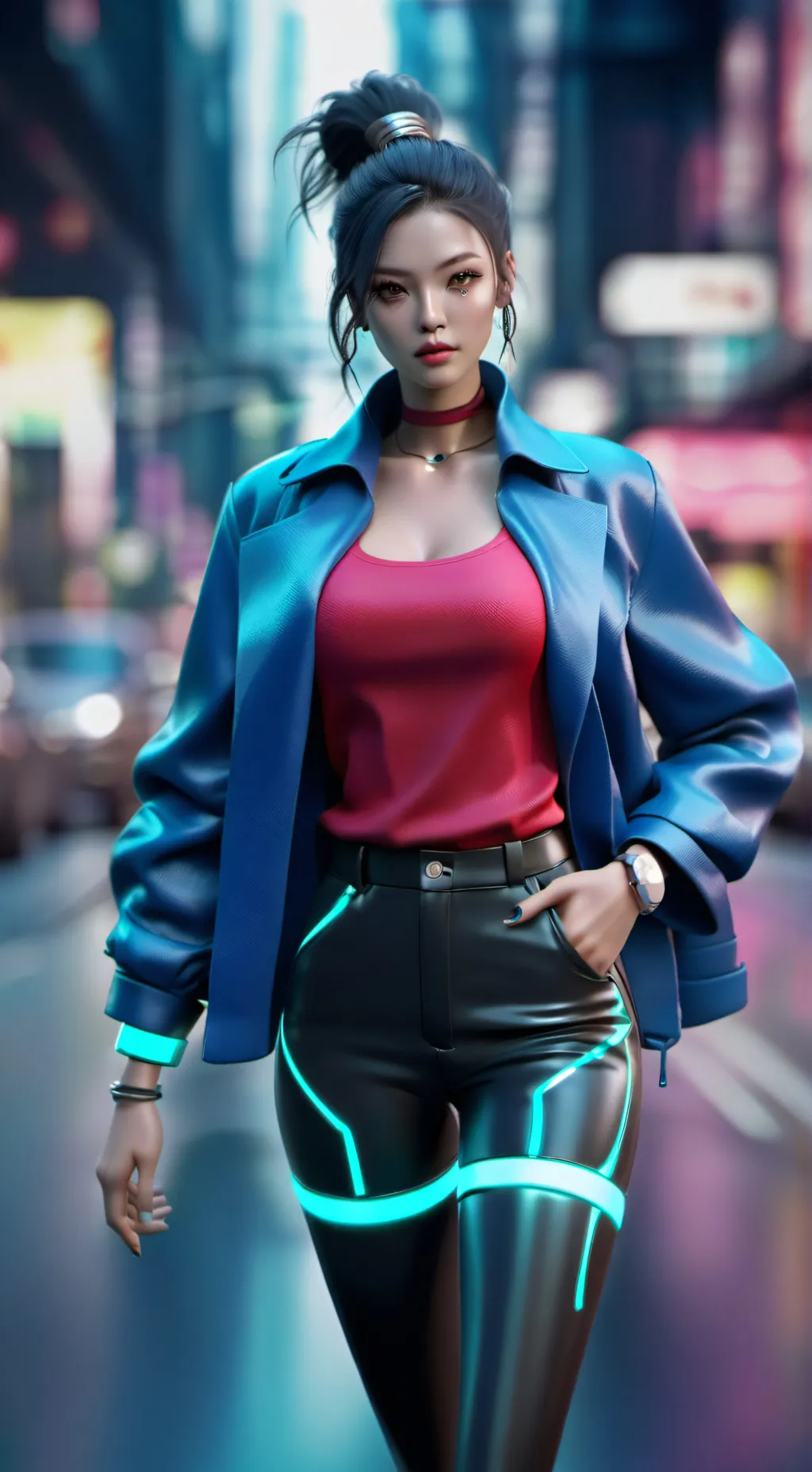 ai character: nina background