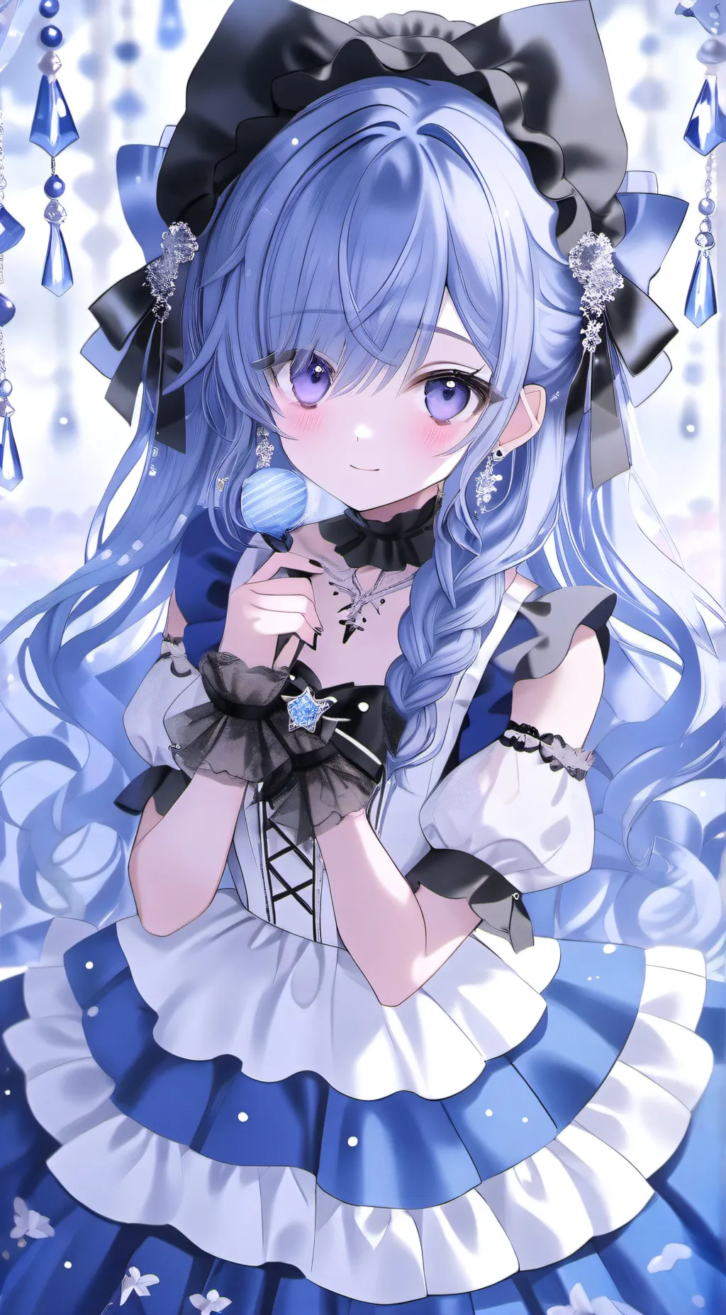 ai character: вика background
