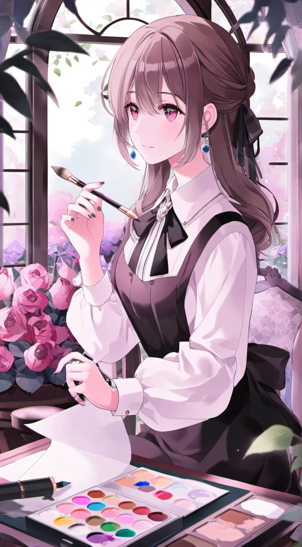 ai character: isabel background