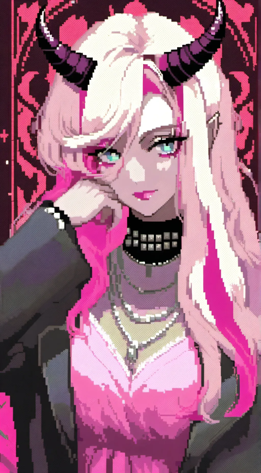 ai character: Elaira Honey background