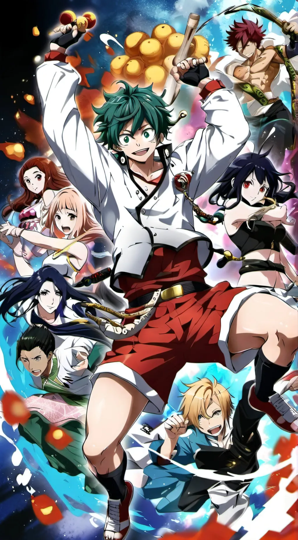 ai character: MHA Pick me background