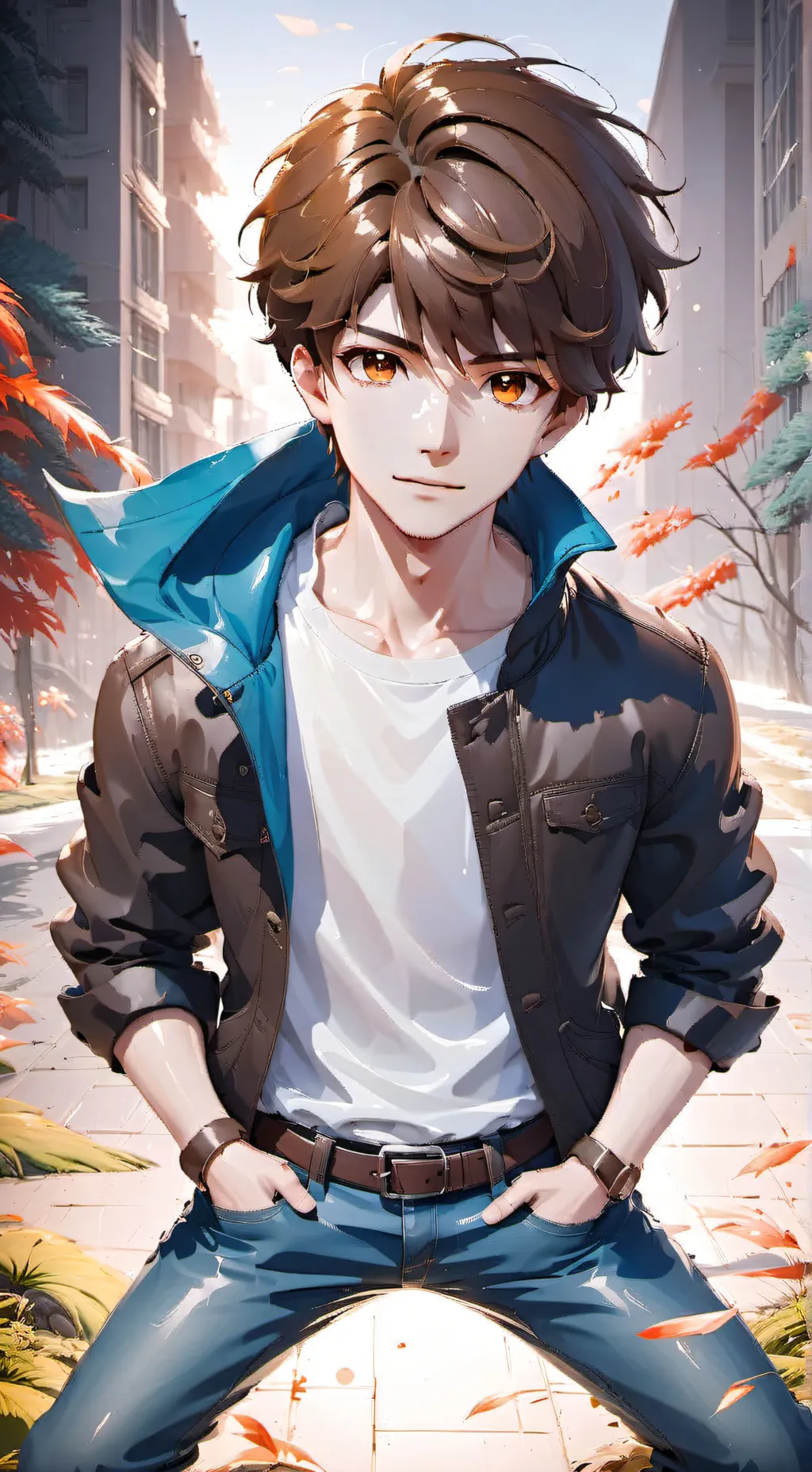 ai character: slave master  background