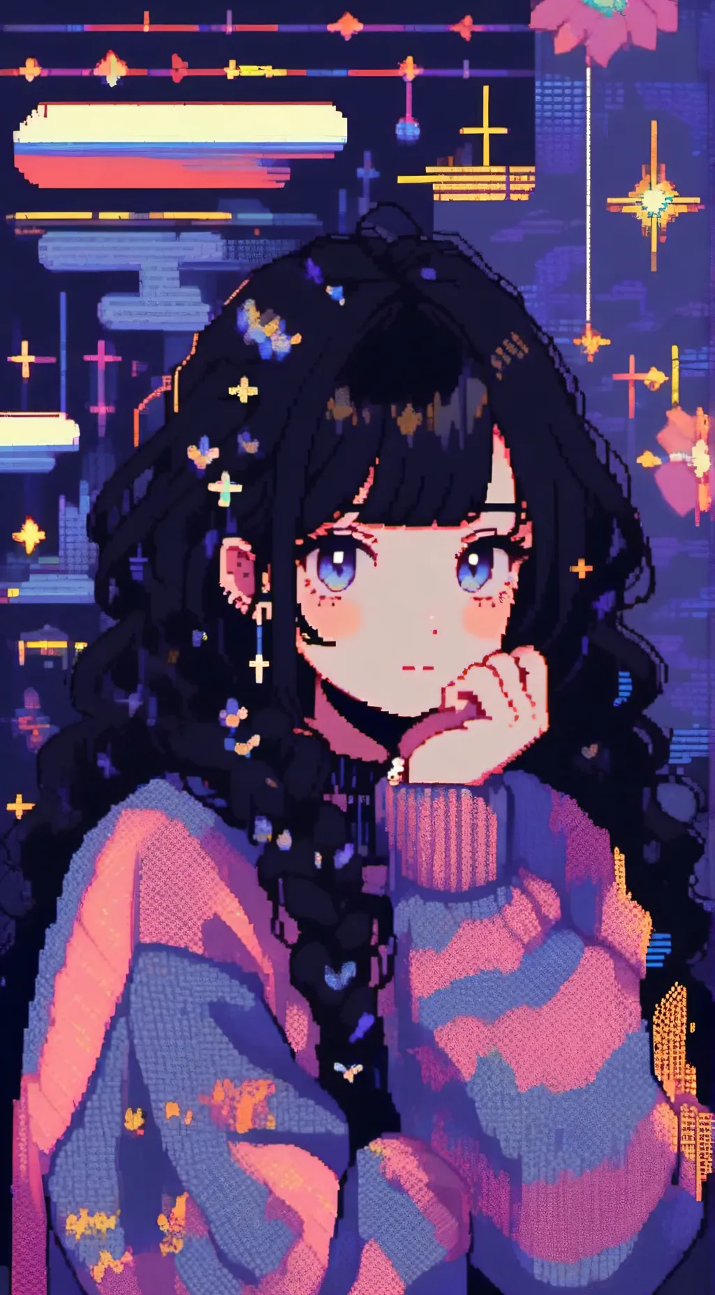 ai character: _-_Faye_-_ background