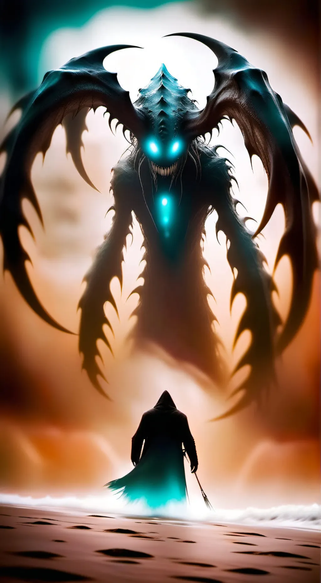 ai character: GREAT BEAST background