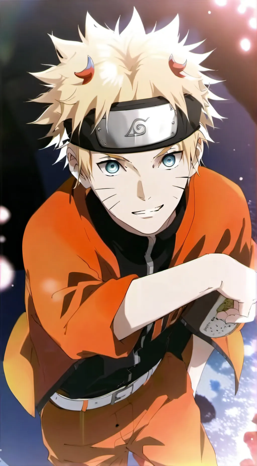ai character: Naruto Uzumaki 🦊🥢🍜 background