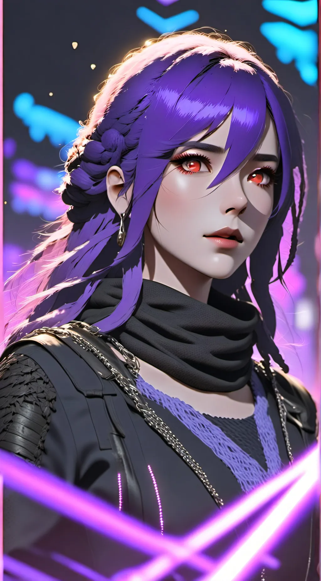 ai character: uryuu minene background