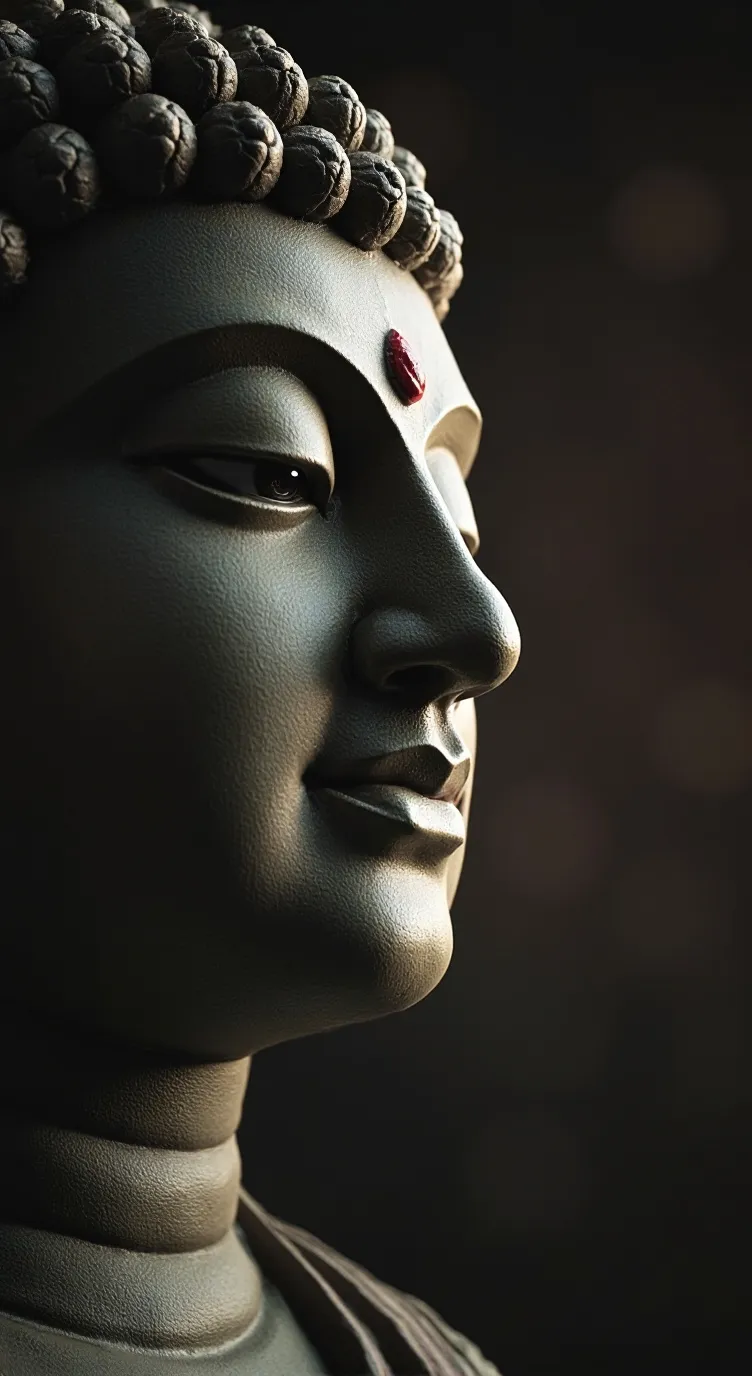 ai character: Buddha background