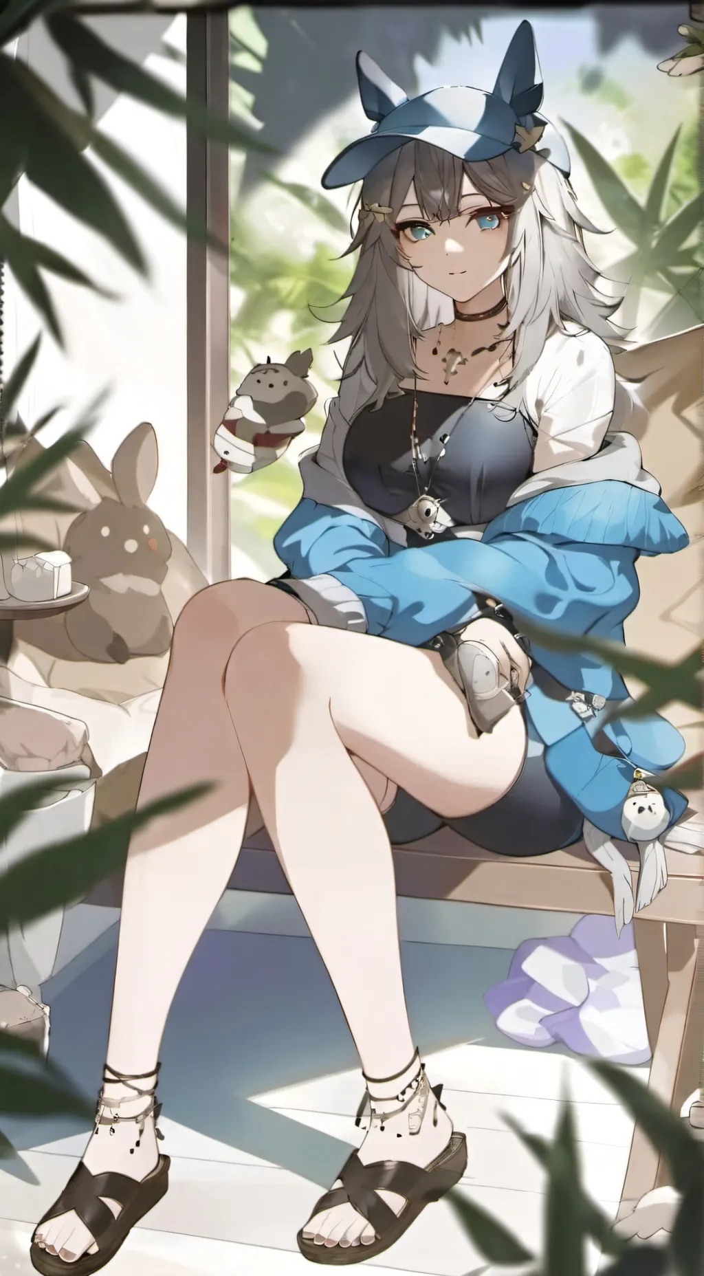 ai character: Liz  background