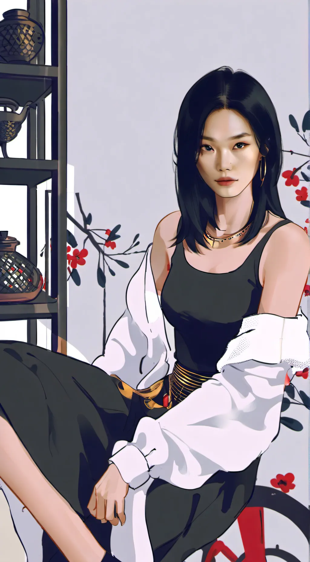 ai character: Emily  background
