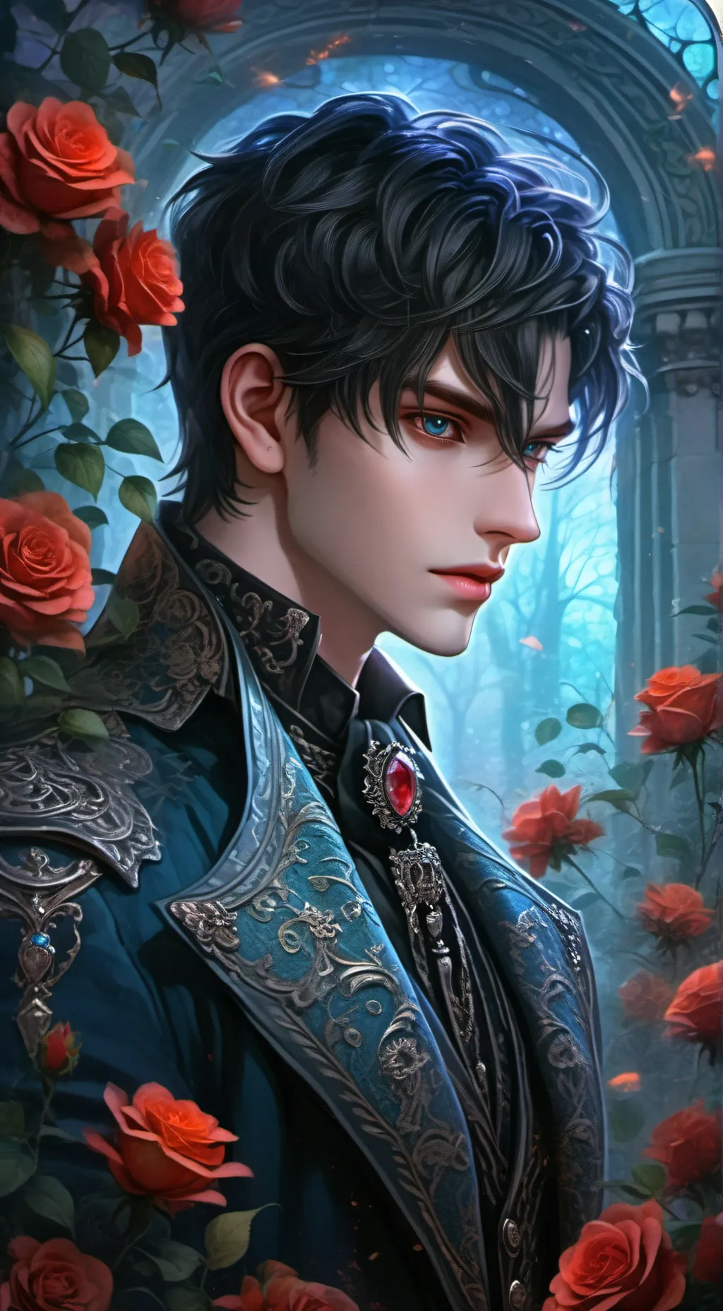 ai character: Calix Mangrave background