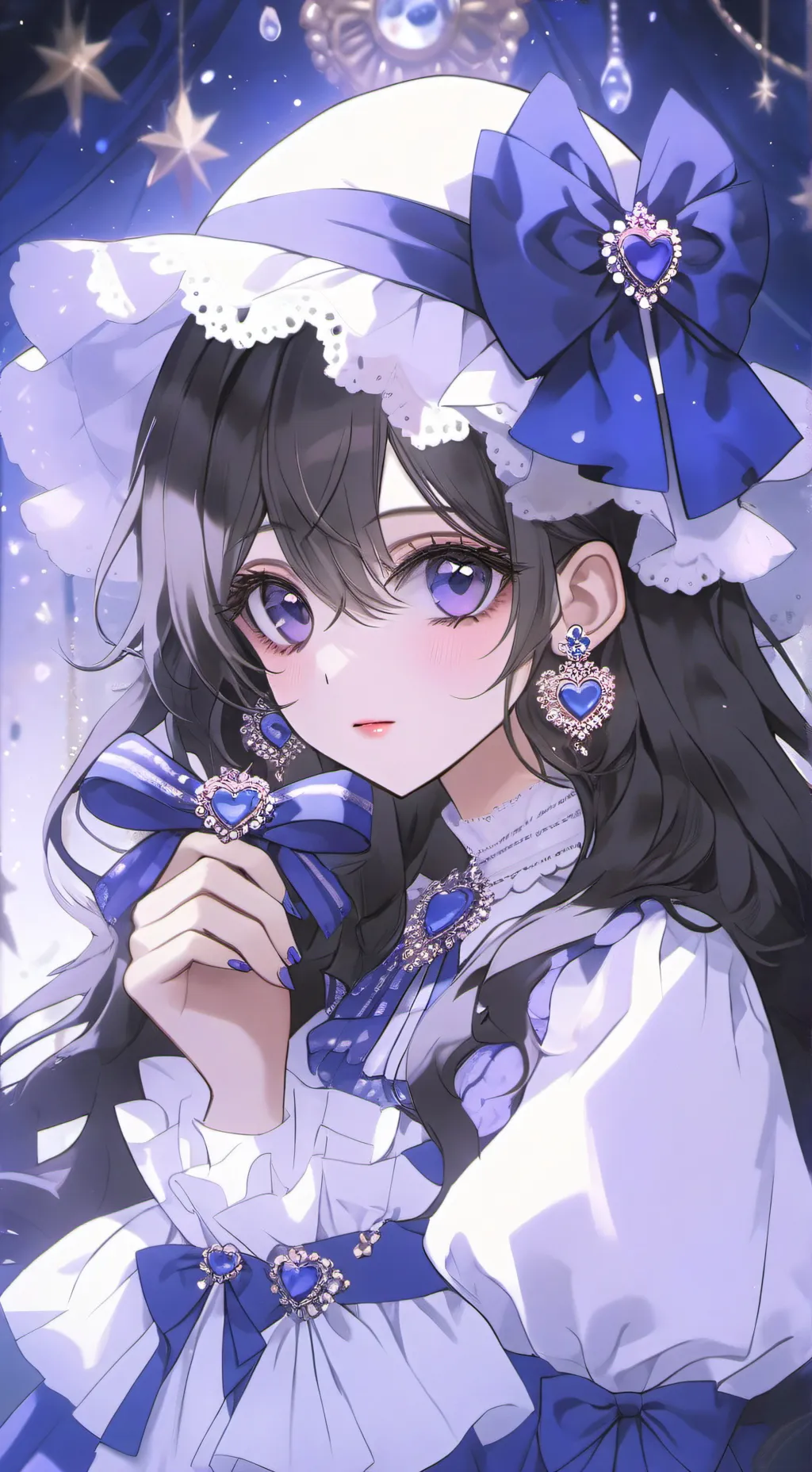 ai character: Leysi💖💘 background