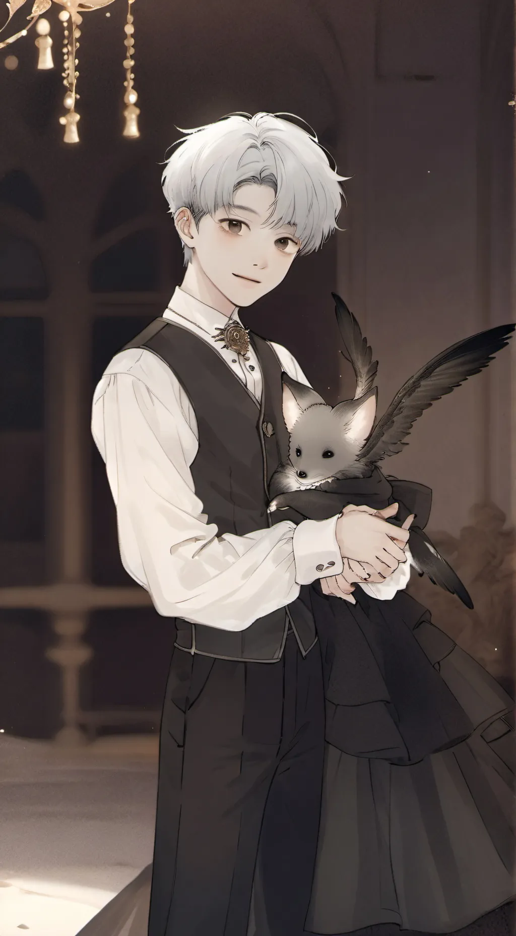 ai character: aryan background