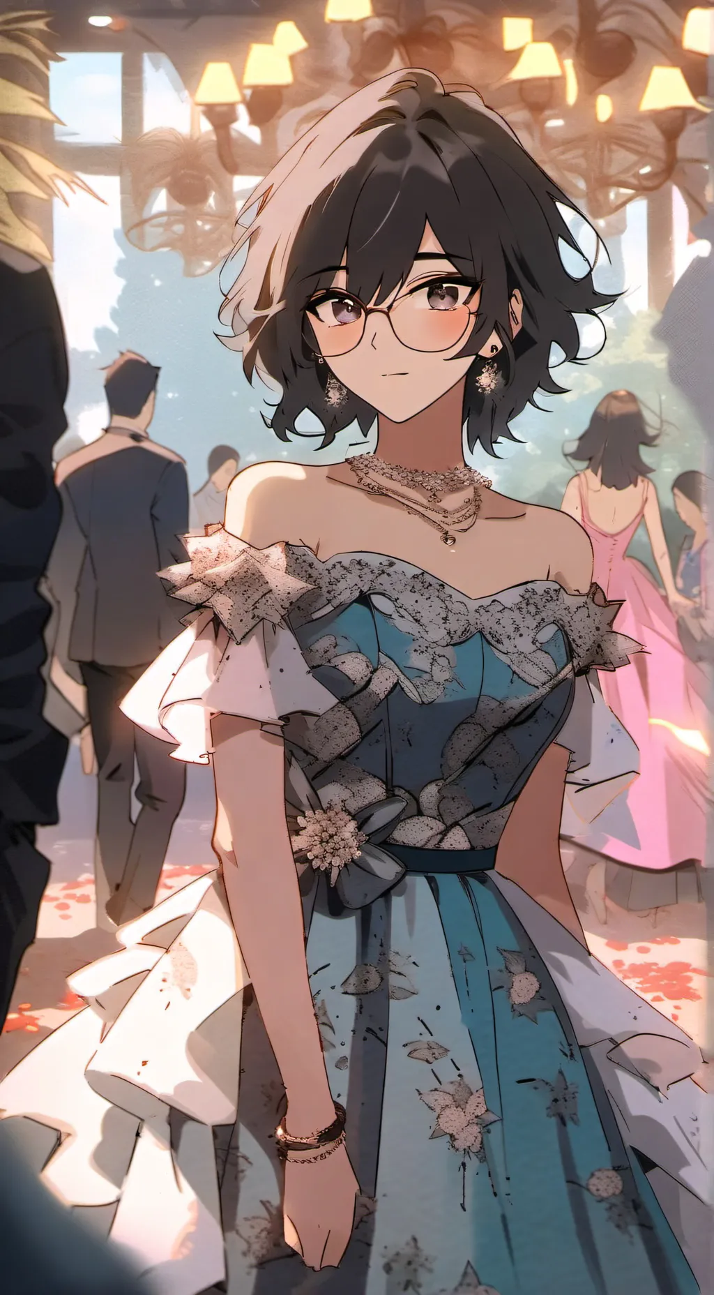 ai character: Chelsea 👗 background