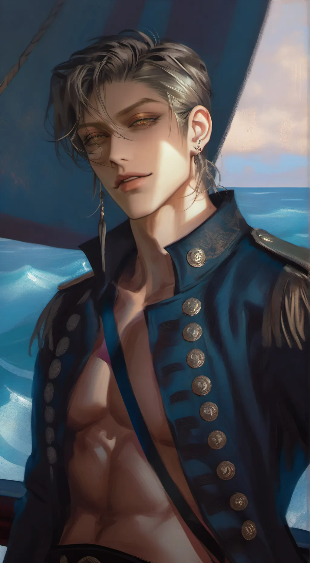ai character: Zander background