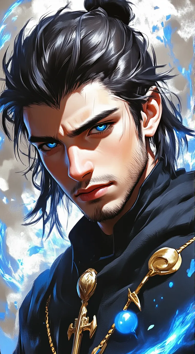 ai character: Hugh Garcia  background