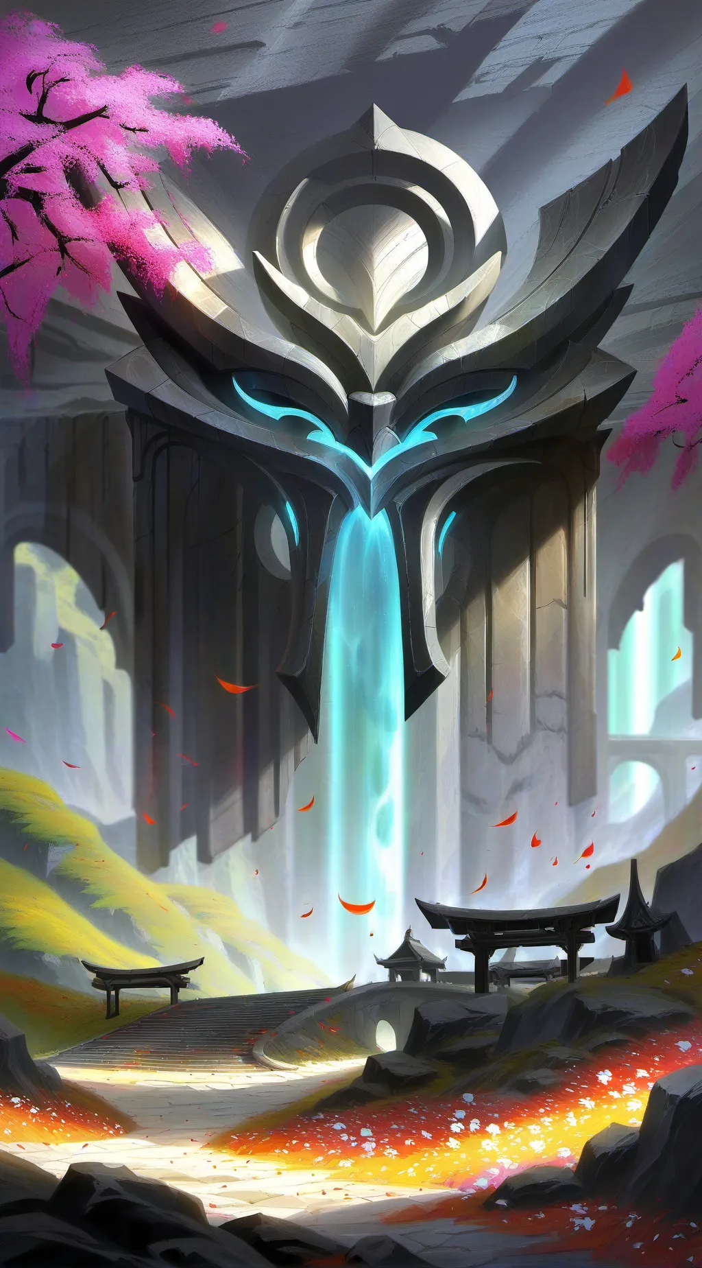 ai character: dii la song  background