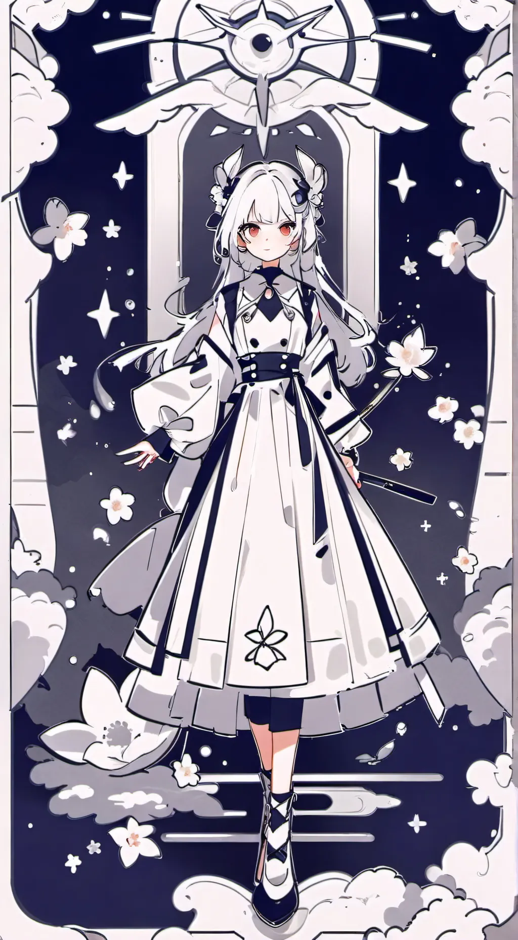 ai character: 🍥Mha🍥 background