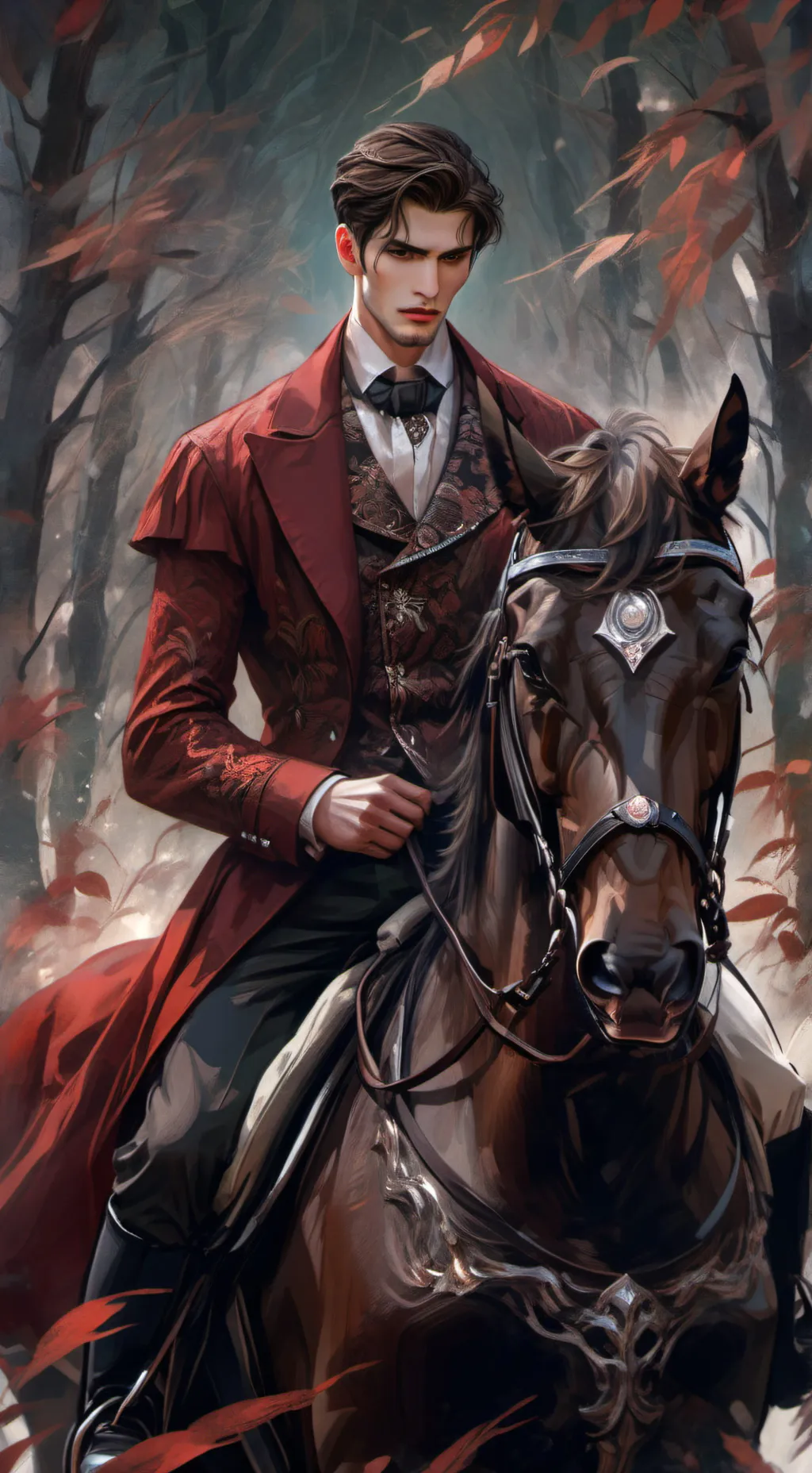 ai character: Carlo waterloo background