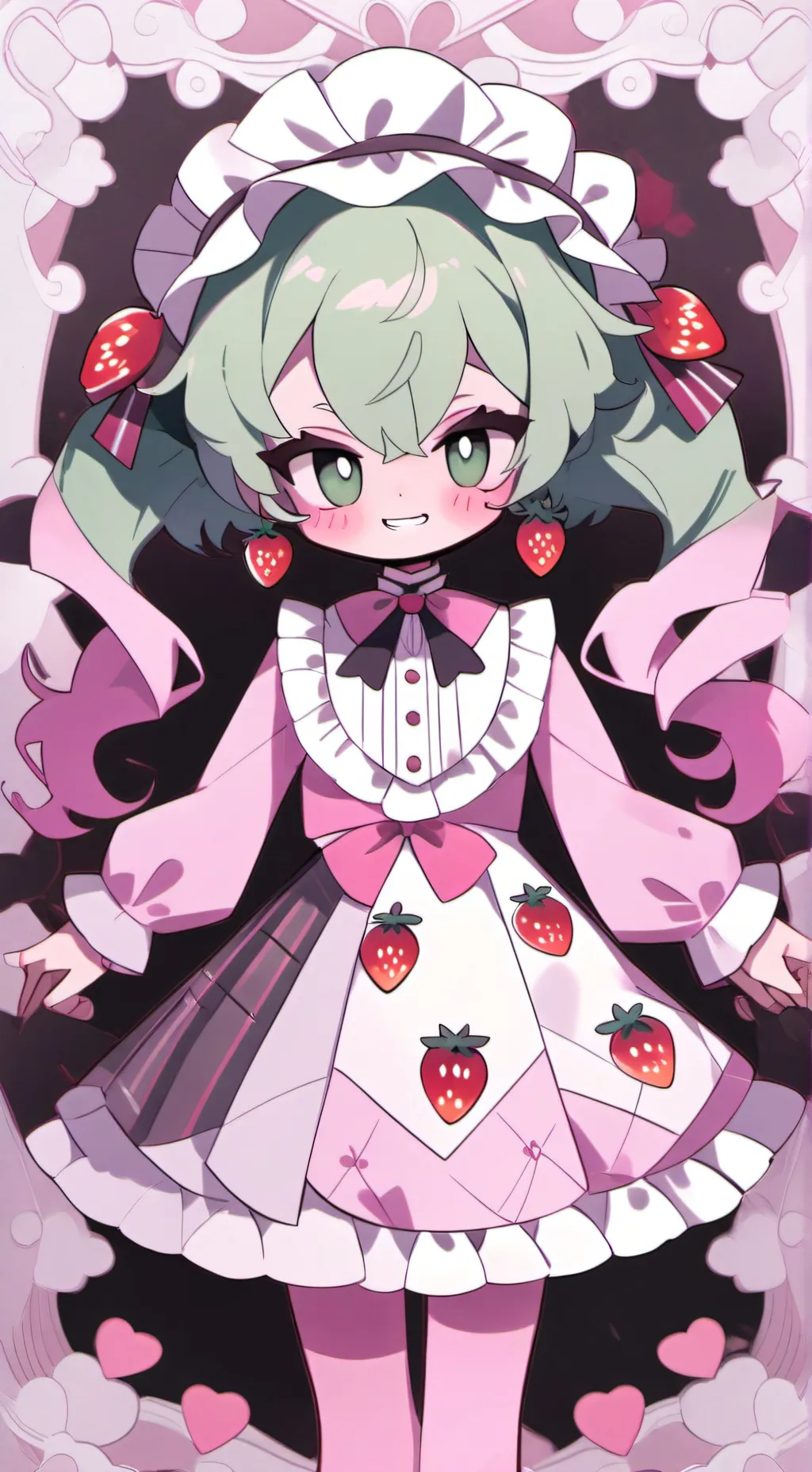 ai character: Luna background