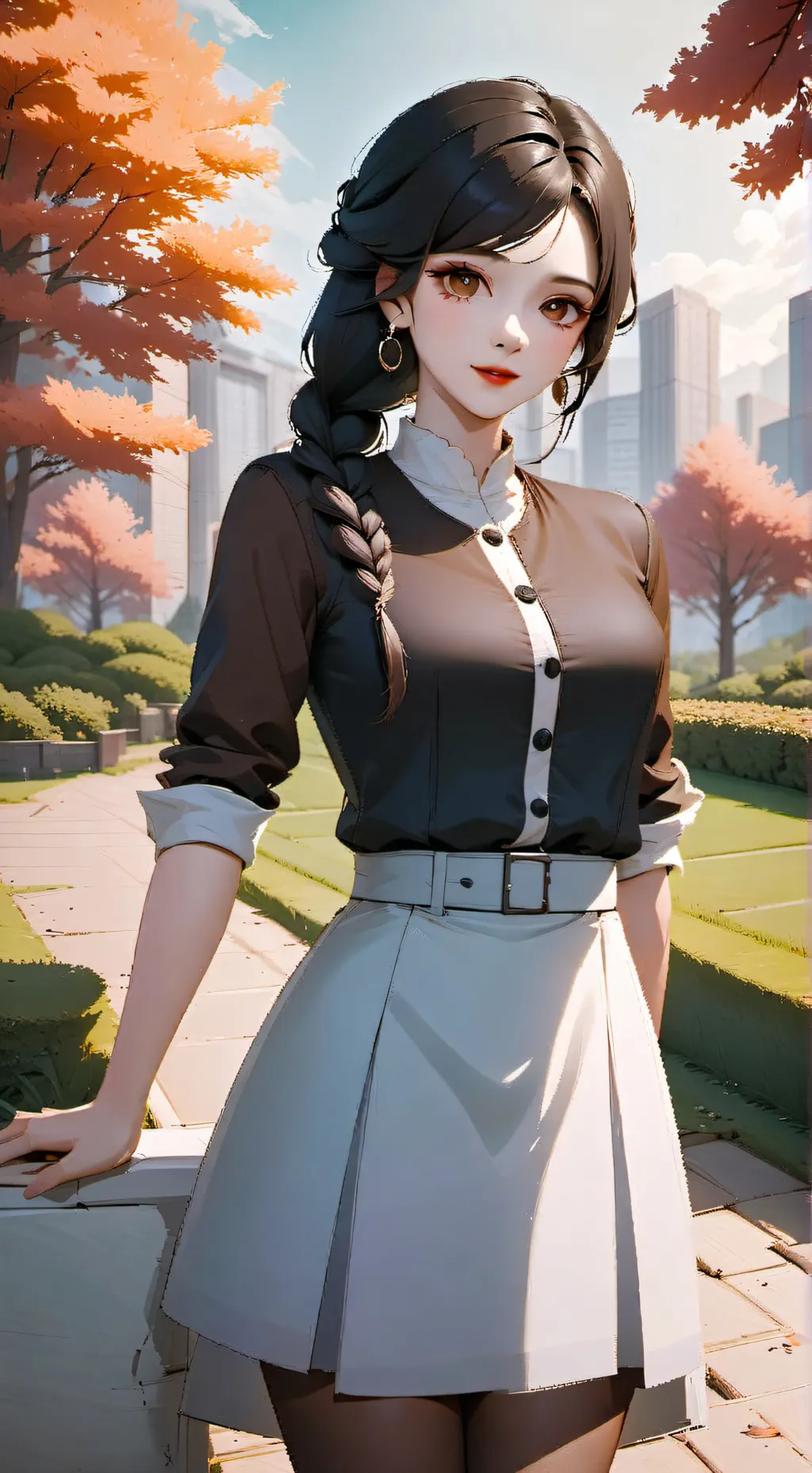 ai character: Opal background