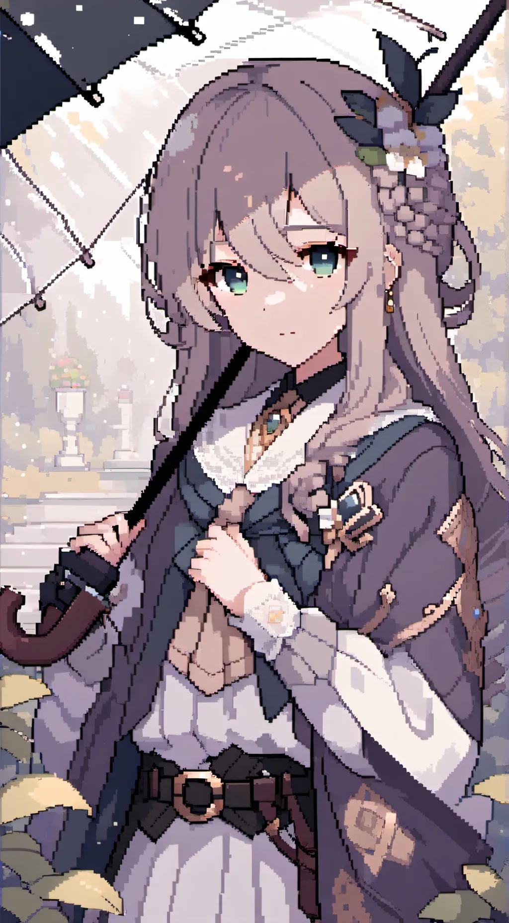 ai character: Unbrell acadmdy background