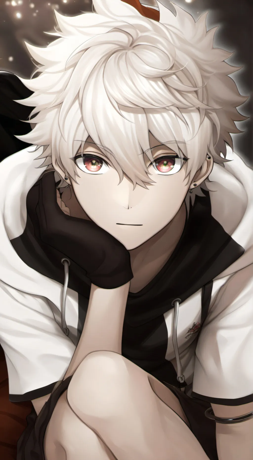 ai character: Katsuki Bakugo background